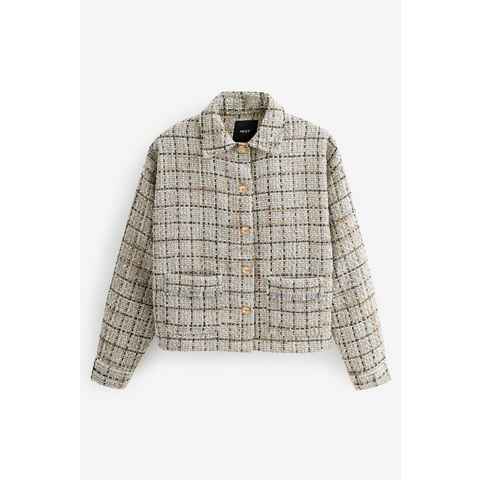 Next Jackenblazer Relaxed Fit Bouclé-Jacke (1-tlg)