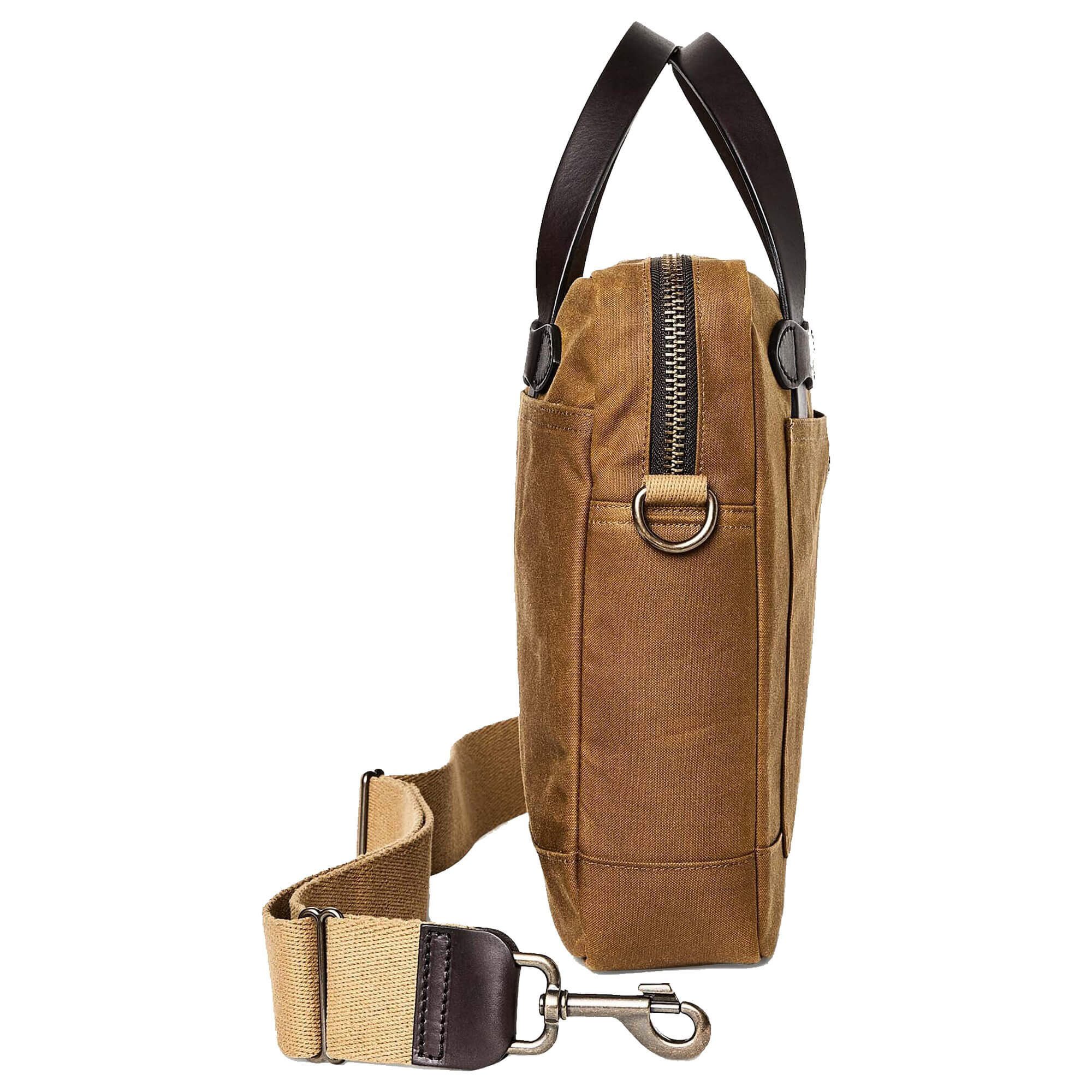 Filson Aktentasche Tin Cloth - Aktentasche 15.6" 45 cm (dark tan)