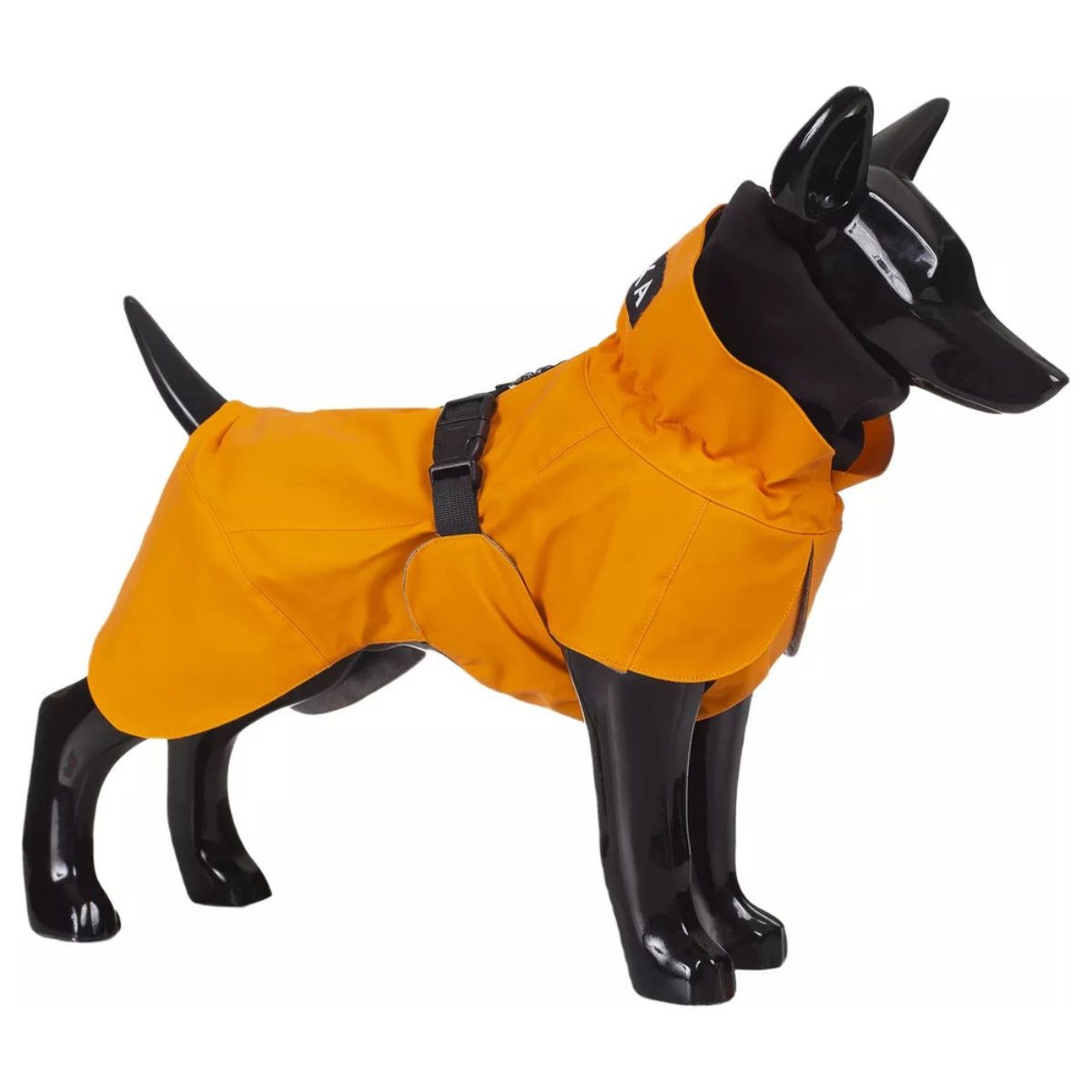 Hunderegenmantel Hunde Regenmantel wärmend "Recovery Raincoat orange