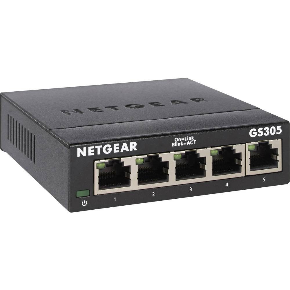 NETGEAR Netzwerk Switch GS305-300PES Netzwerk-Switch