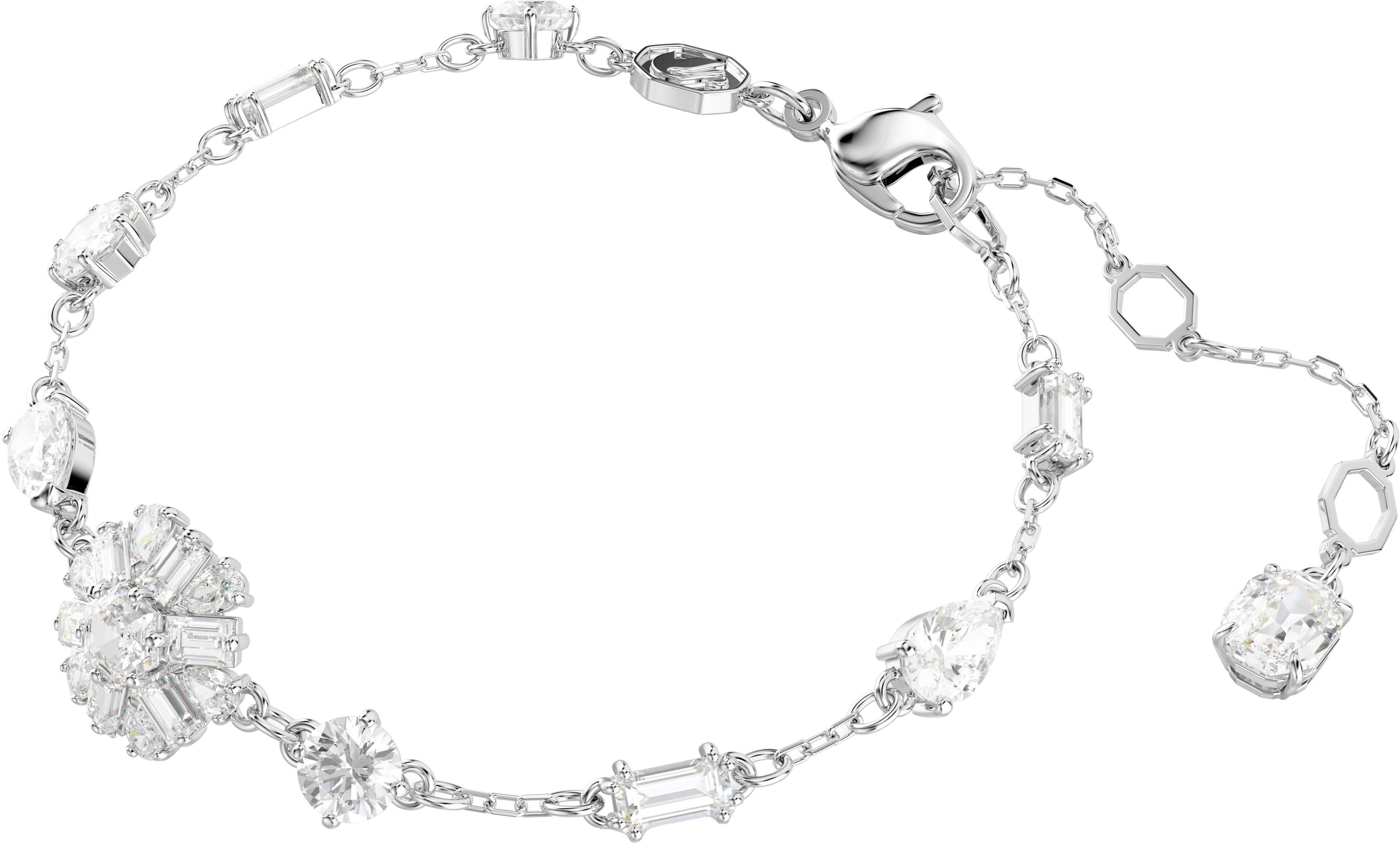 Swarovski Armband Idyllia E Florere Schneeflocke, mit Swarovski® Zirkonia (synth)