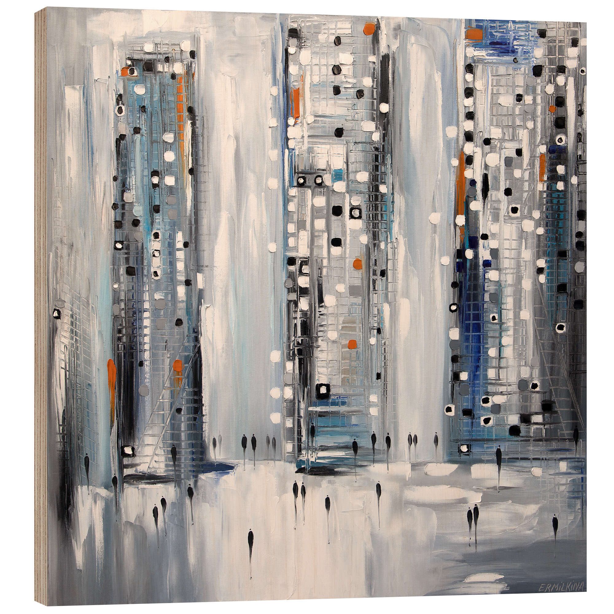 Posterlounge Wandbild Großstadtfeeling, Ekaterina Ermilkina, erhältlich als Poster, Leinwandbild, Wandsticker oder Acrylglasbild