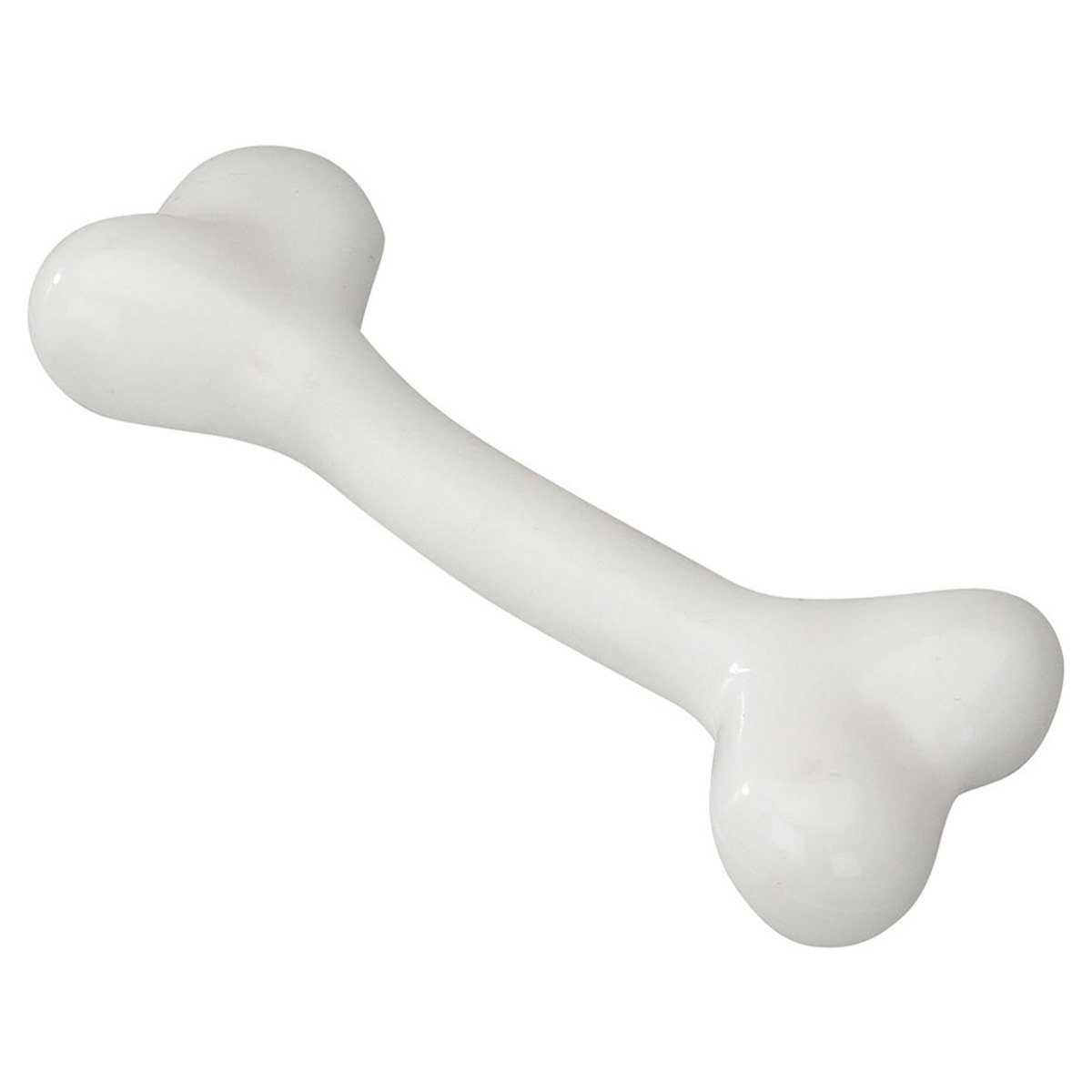 Europet-Bernina Spielknochen Hundespielzeug Gummi Bone Vanilla weiß, Größe: günstig online kaufen