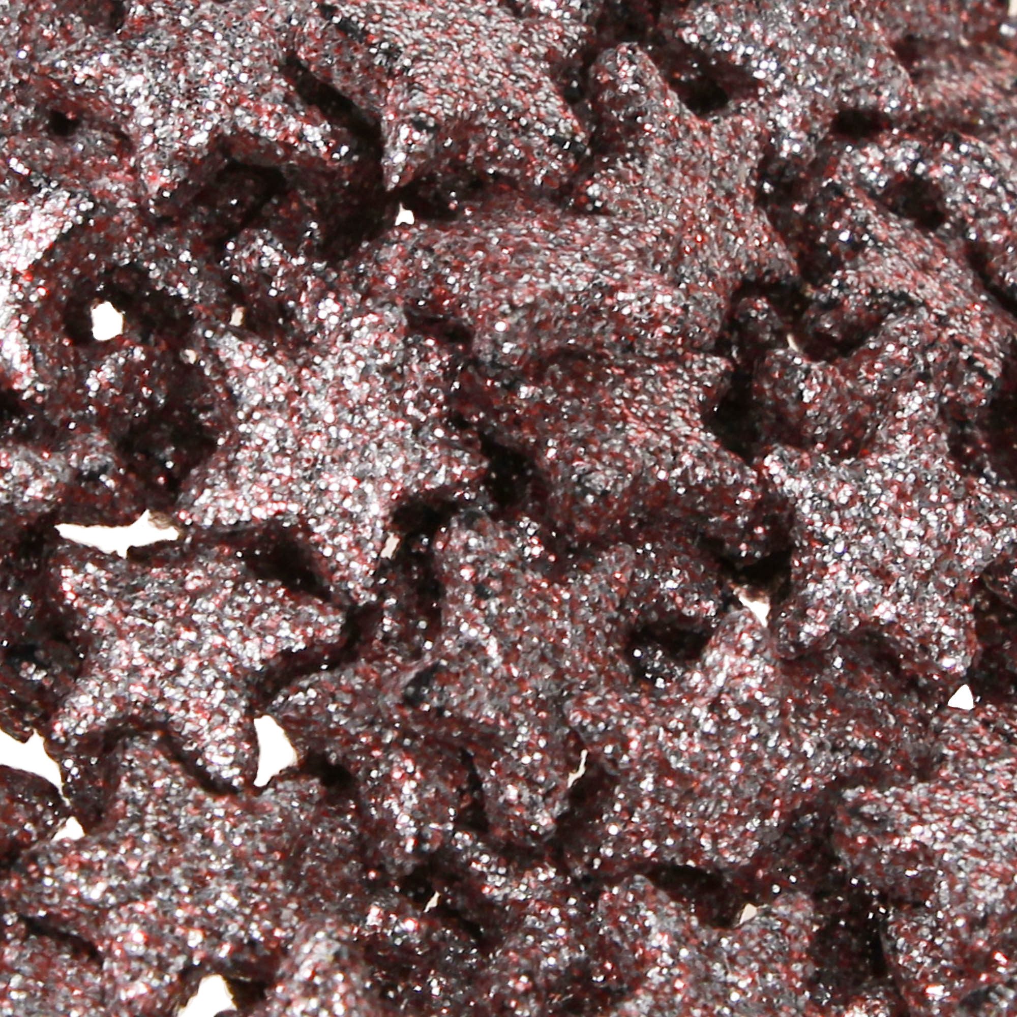 Othmar Decorations Weihnachtsmann Mini Streudeko Glimmer Sterne Rosa 1,5cm kreativ Basteln, 144 Stück
