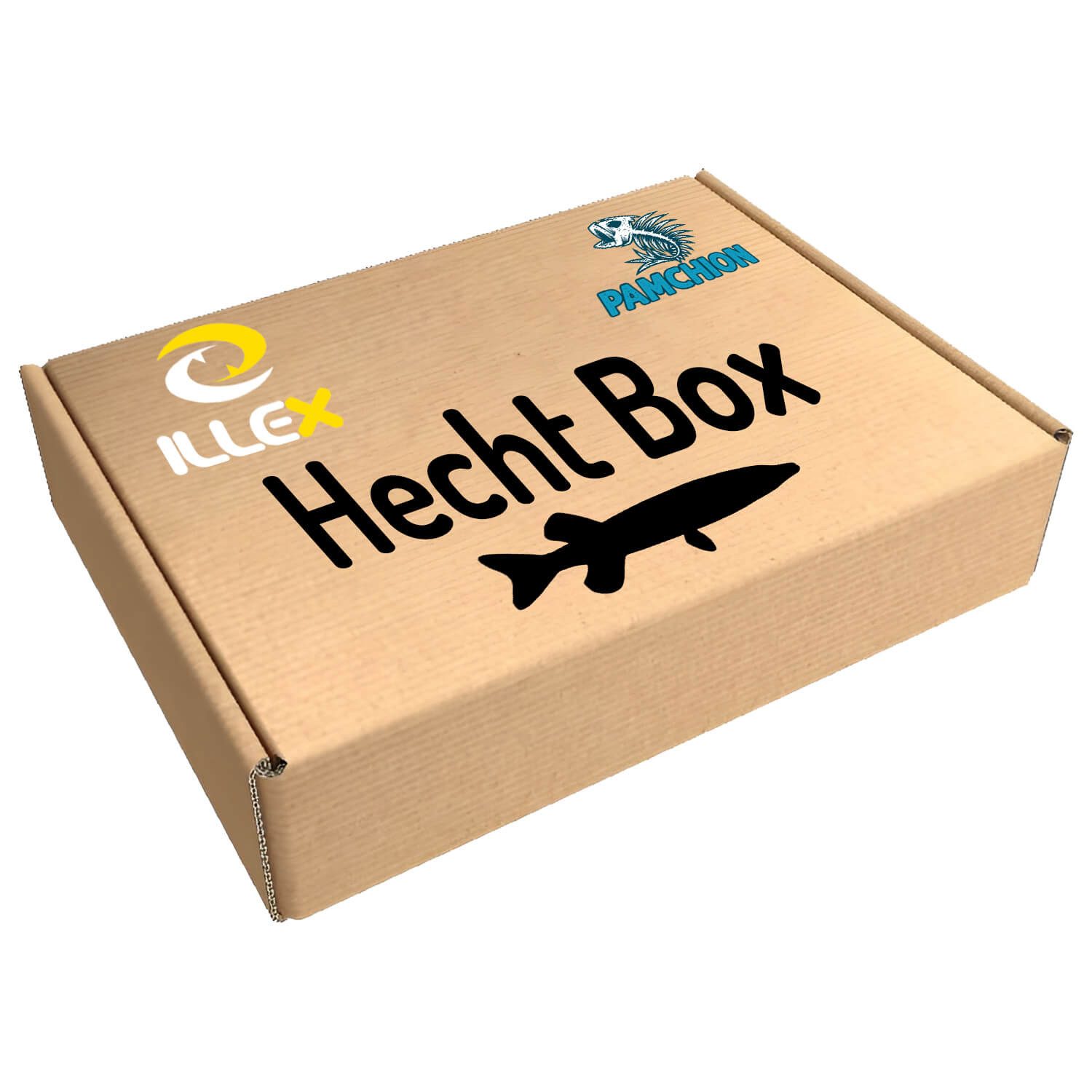 Kunstköder Illex Hecht Edition Box mit Wobbler, Gummifische & Jighaken, 3 Größen