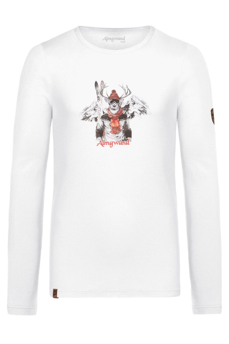 Almgwand Outdoorjacke Longsleeve Herren - ABLEITENALM - weiss