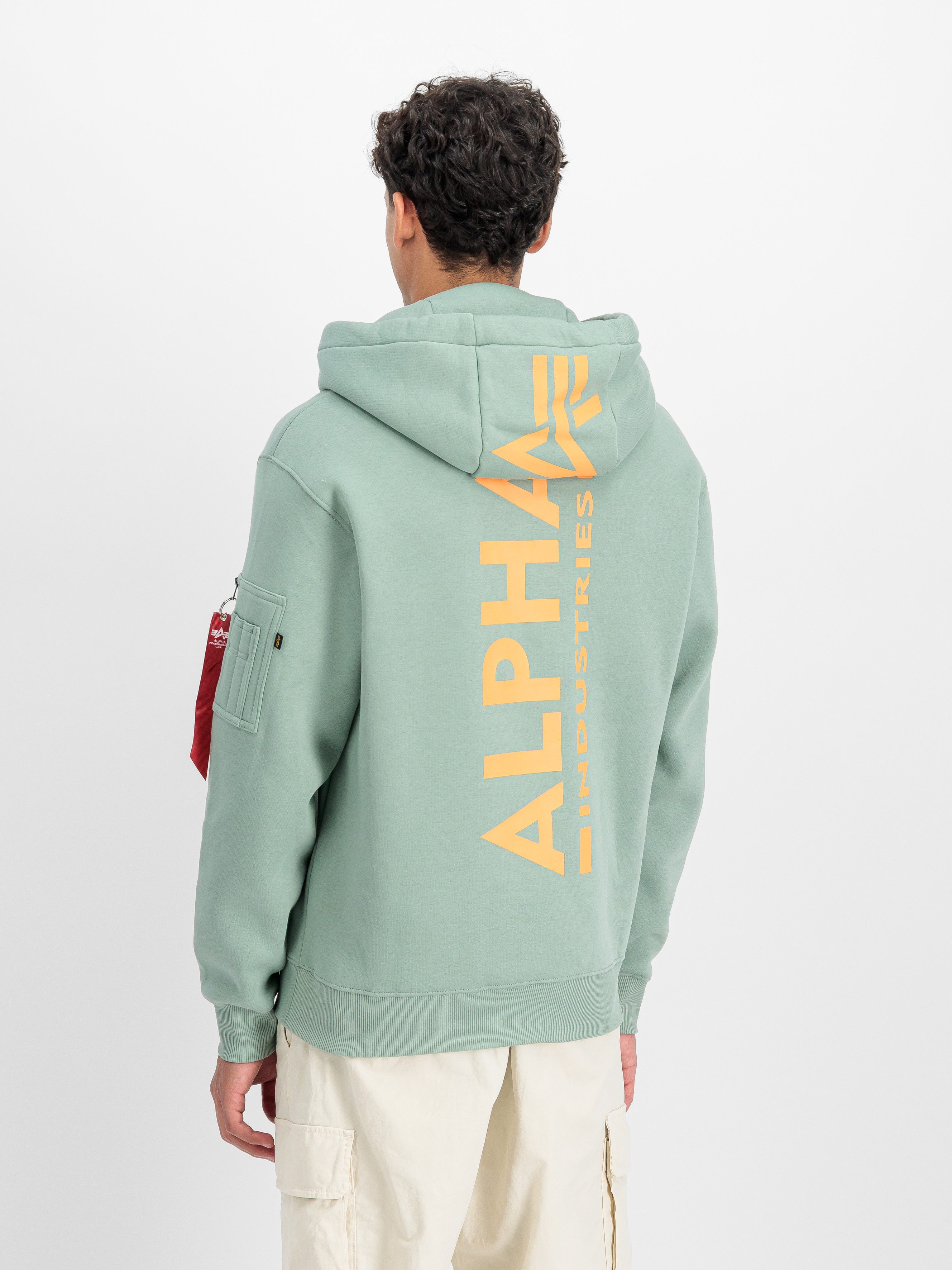 Alpha Industries Kapuzensweatshirt BACK PRINT HOODY günstig online kaufen