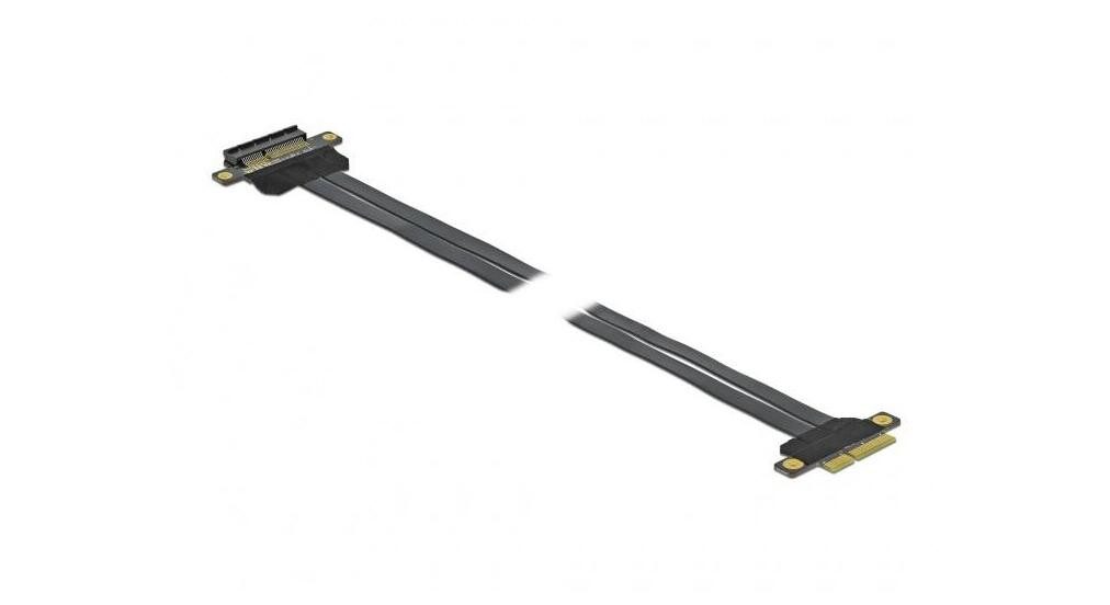 Modem DeLOCK Riser Karte PCI Express x4 zu x4 mit flexib