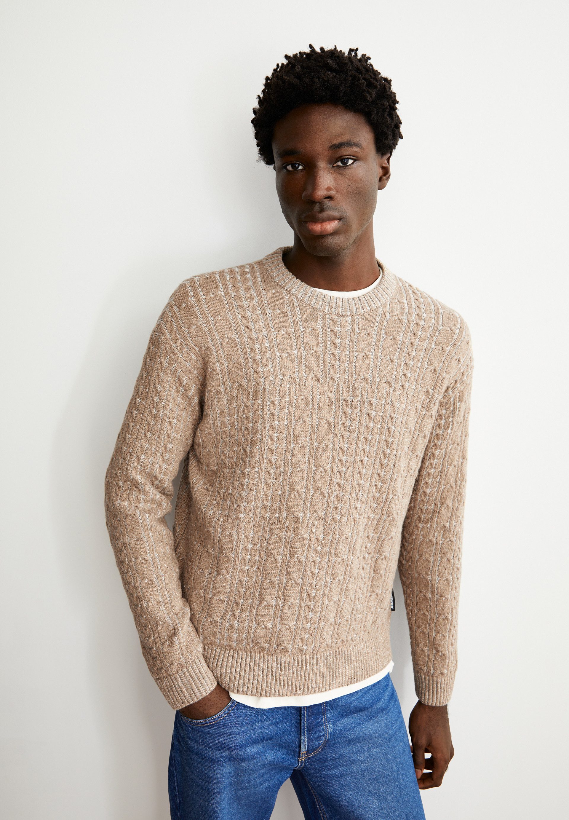 Armedangels Strickpullover DAAKO Pullover aus Bio-Baumwoll Mix Regular Fit