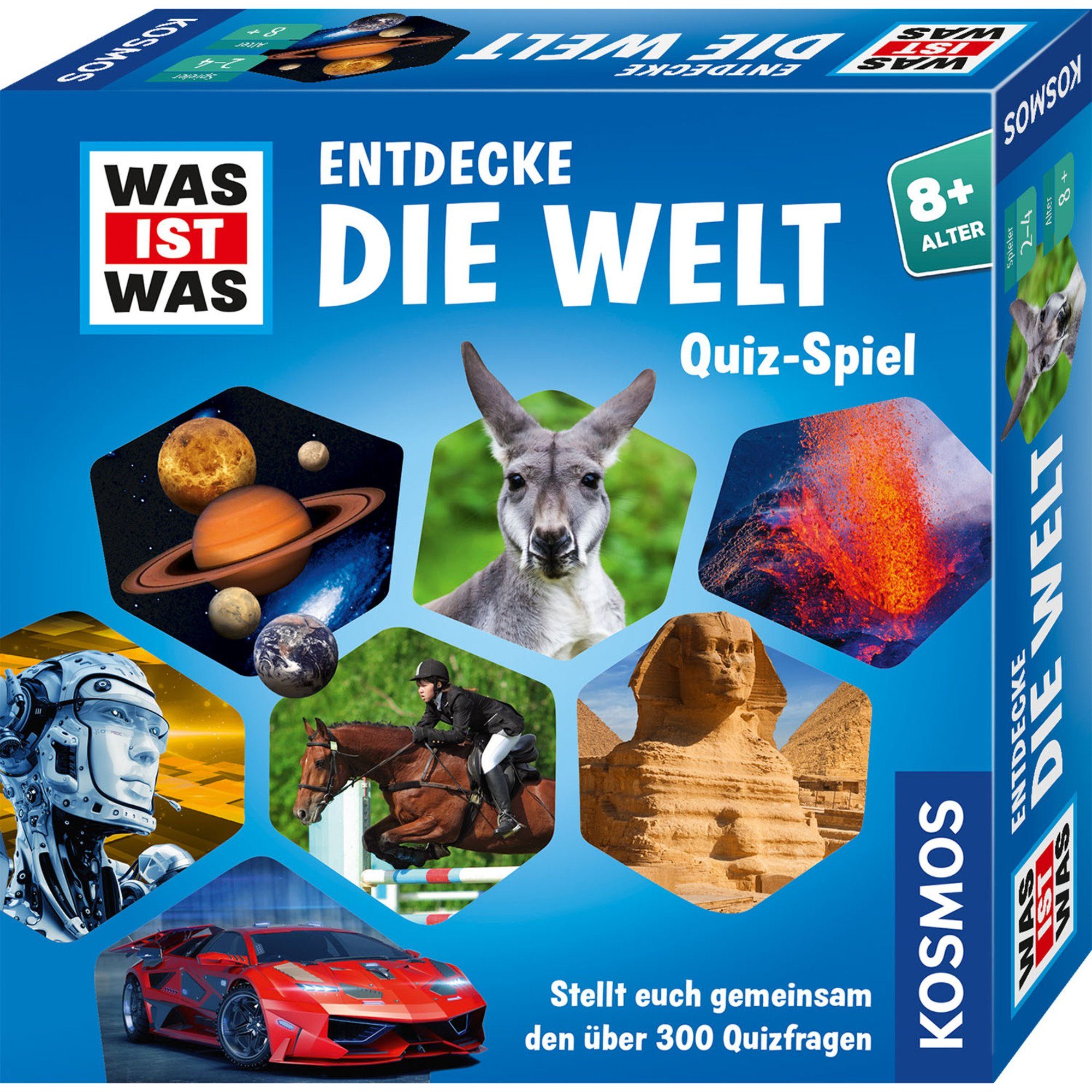 Kosmos Spiel Kosmos WAS IST WAS - Entdecke die Welt, Quizspiel