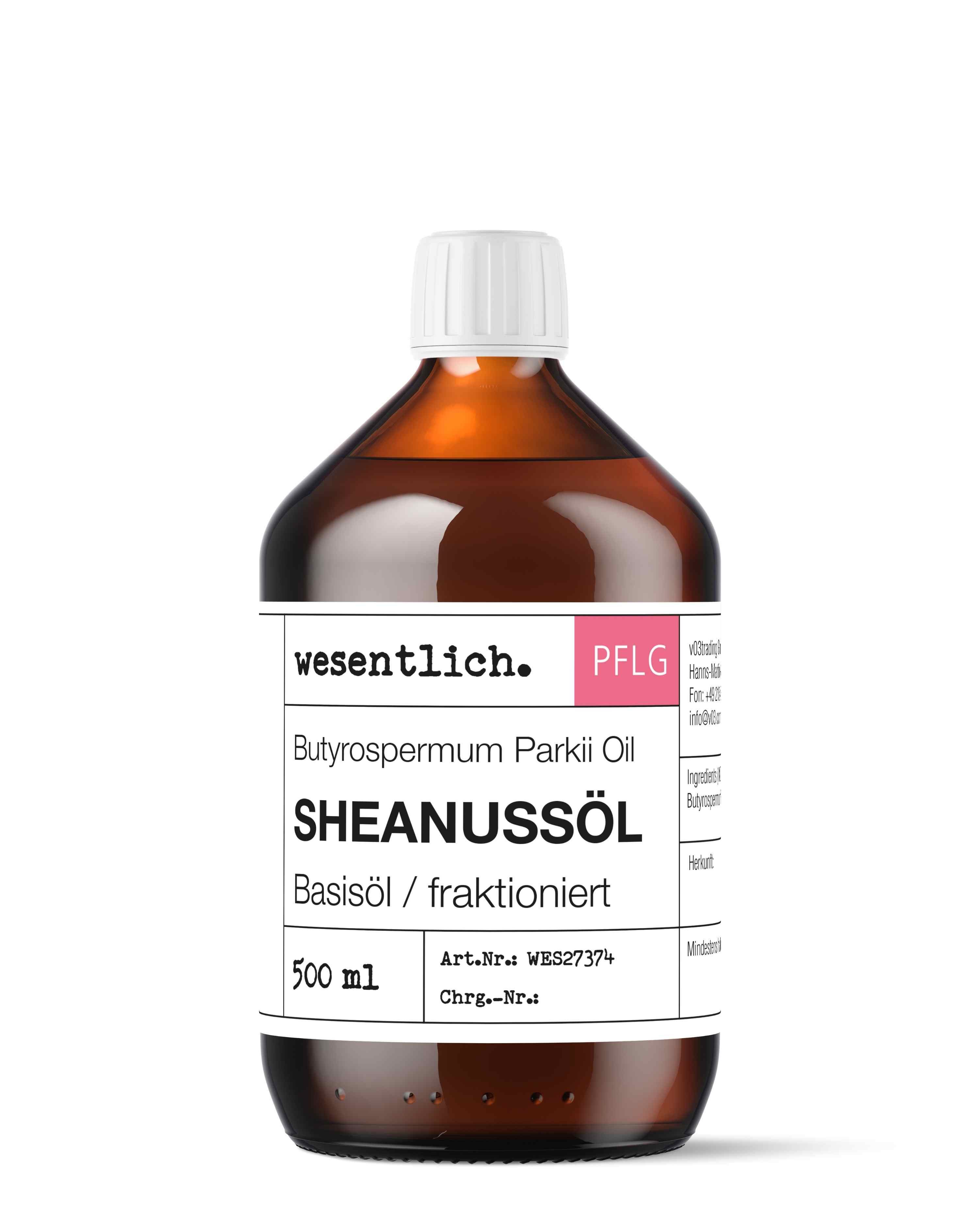 wesentlich. Körperöl Sheaöl 500ml
