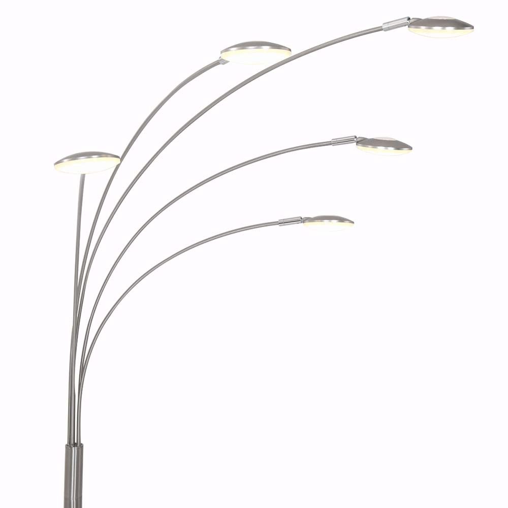 Steinhauer LIGHTING LED Stehlampe, LED-Leuchtmittel fest verbaut, Warmweiß, Stehleuchte Standleuchte Beistellechte Designleuchte dimmbar
