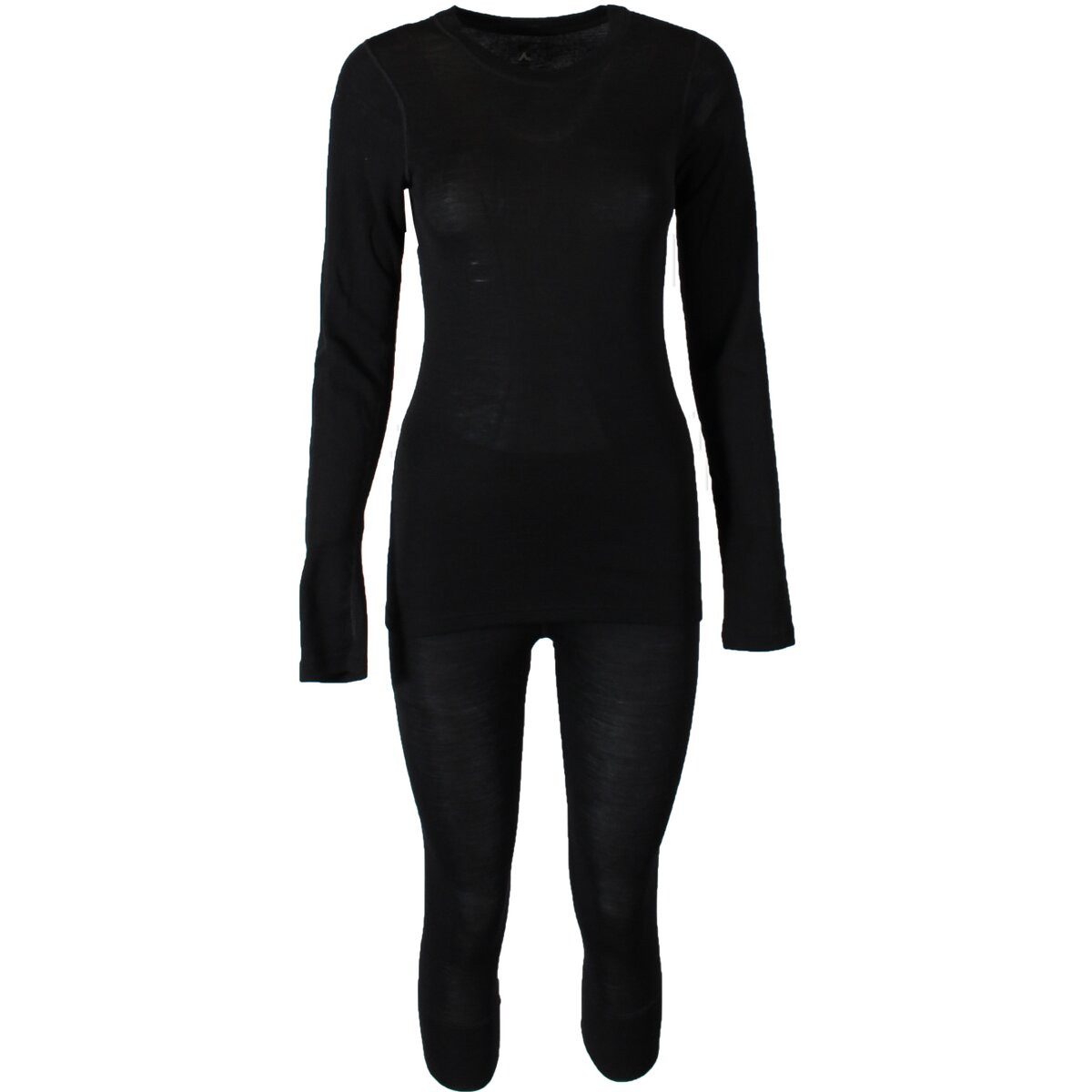 McKINLEY Langarmshirt & Hose Da.-Funkt-Wä-Set Hasvik Women WHITE/COOL GREY-BLACK-HYPER PI