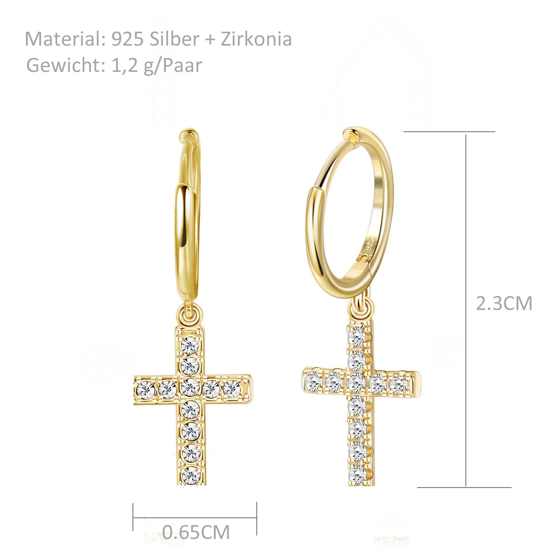 ZEUOPQ Ohrring-Set Ohrhänger-Set 925 Silber mit günstig online kaufen