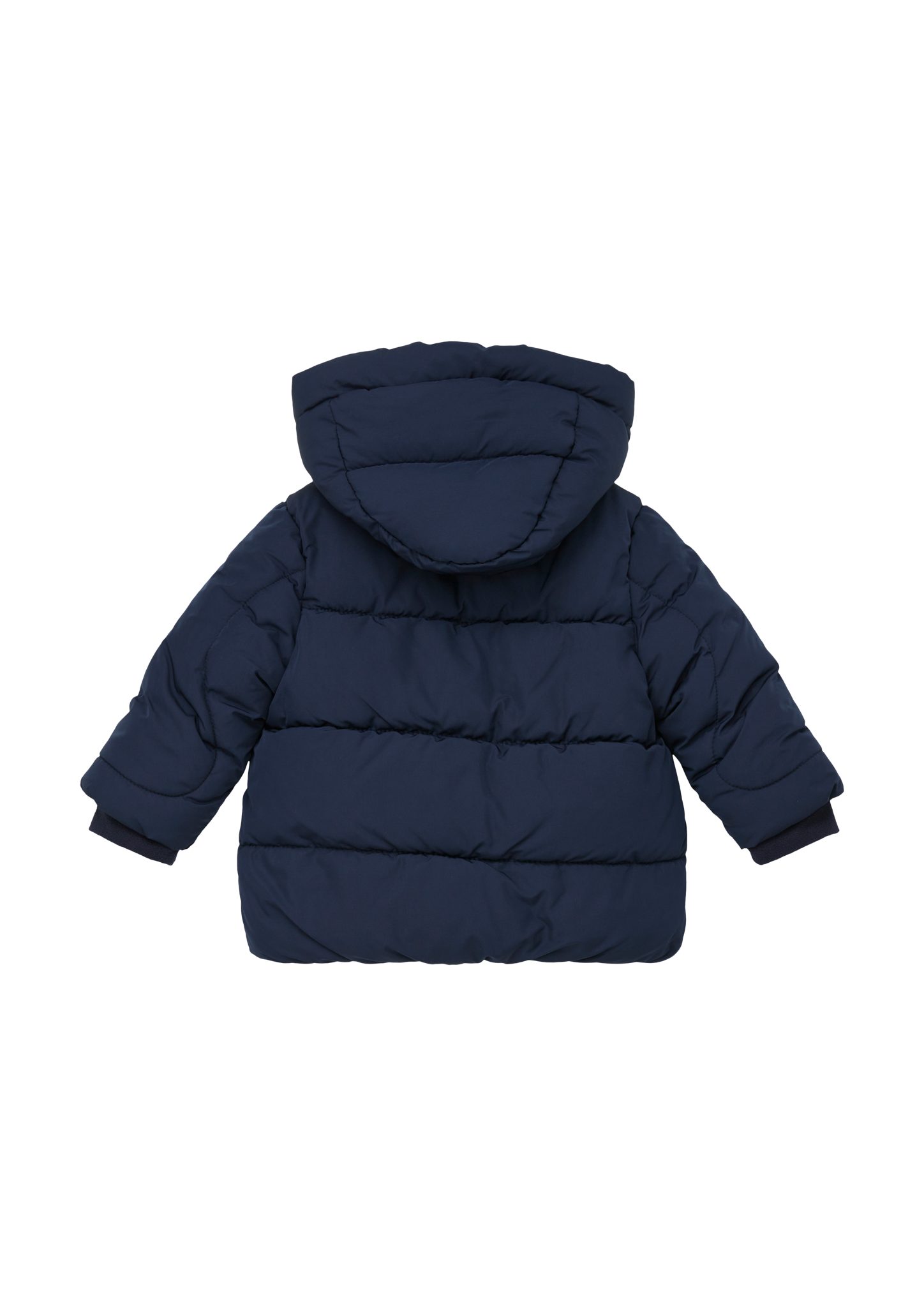 s.Oliver Steppjacke Langmantel mit LABEL Teddyfutter dark BLACK s.Oliver blue