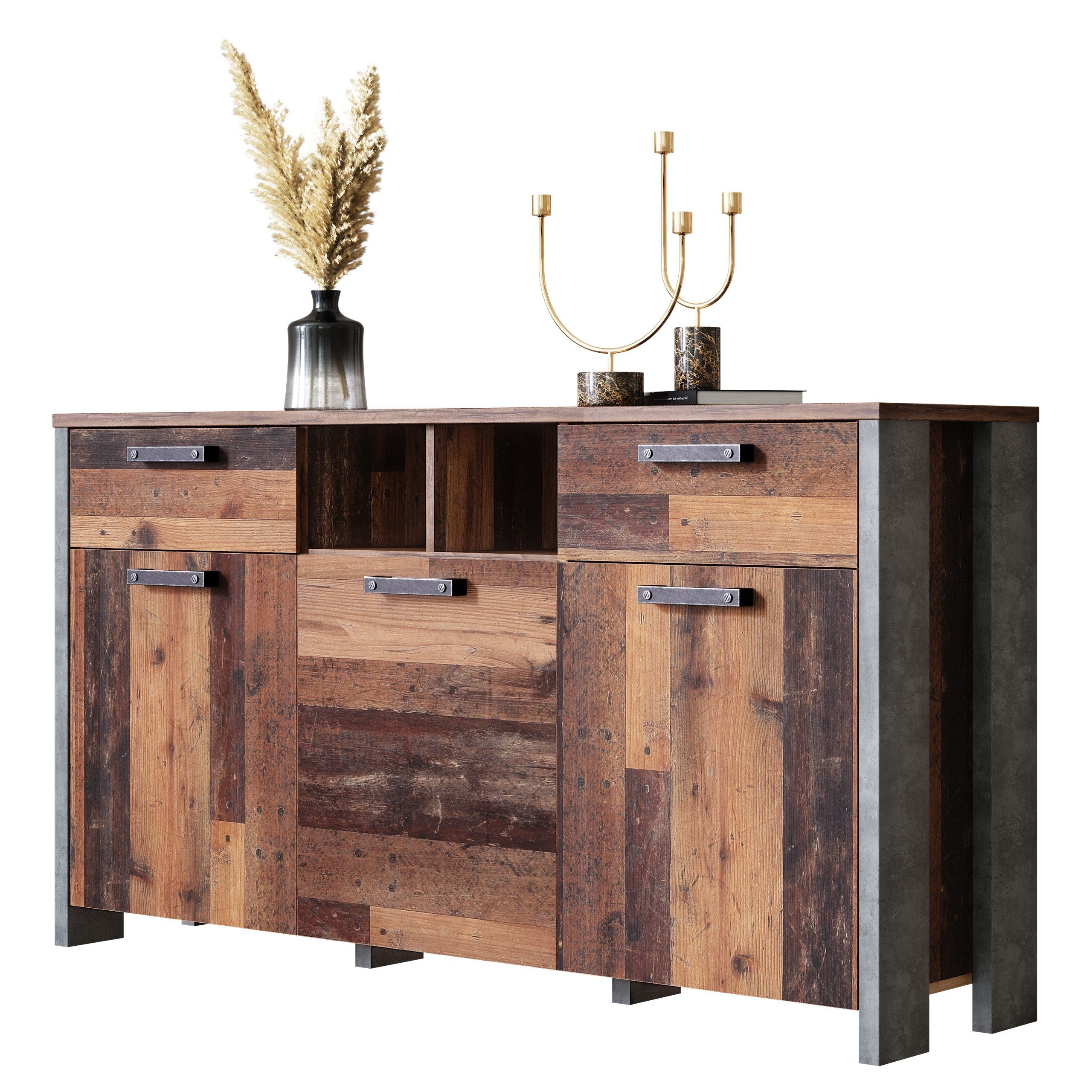 Newroom Sideboard Kane, Sideboard Old Wood günstig online kaufen