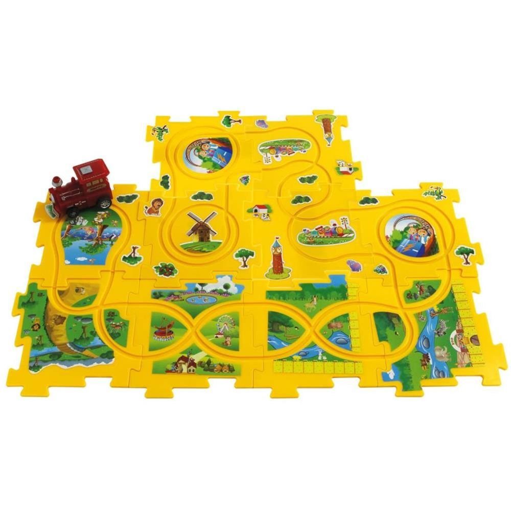 Jamara Spielzeugeisenbahn-Set Puzzle Dynamic Zoo, Puzzle-Schienen, günstig online kaufen