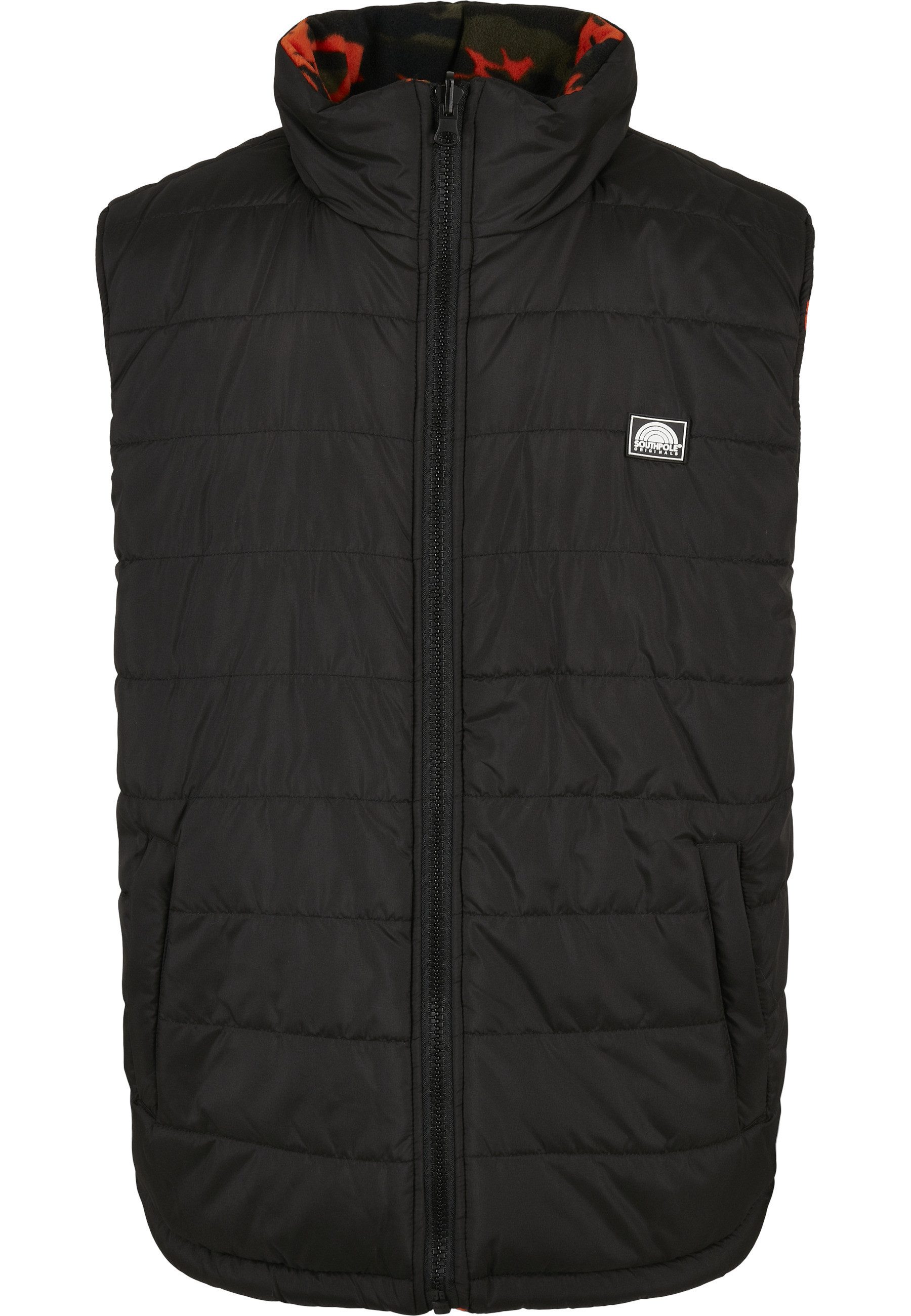Southpole Jerseyweste Southpole Herren Southpole Reversible Bubble Vest (1-tlg)