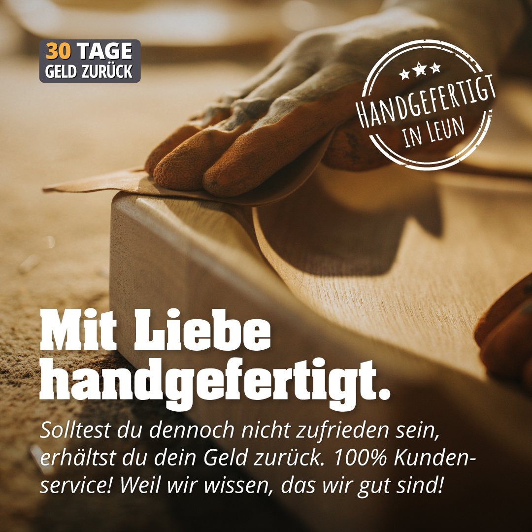 Holz Papa "Papa Geschenk zum Geschenk '23" mit Postkarte Vatertagskarte Jahres Geburtstag aus Vatertag, des Karte Namofactur für Gravur, Karte