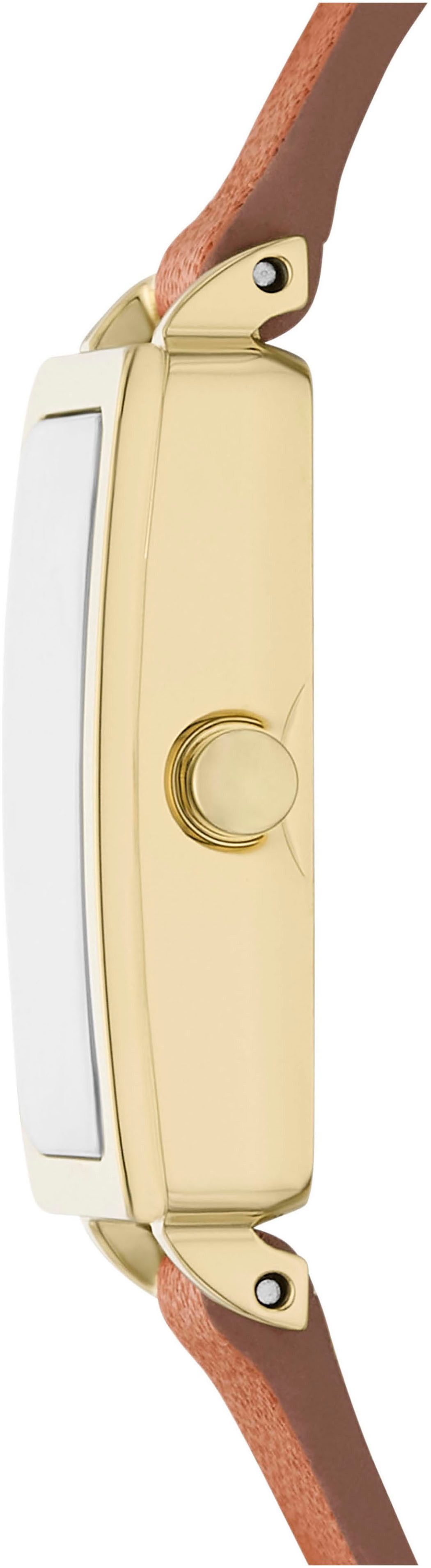 SKAGEN Quarzuhr HAGEN MICRO SKW3149, Damenuhr, Armbanduhr, analog, Lederarm günstig online kaufen