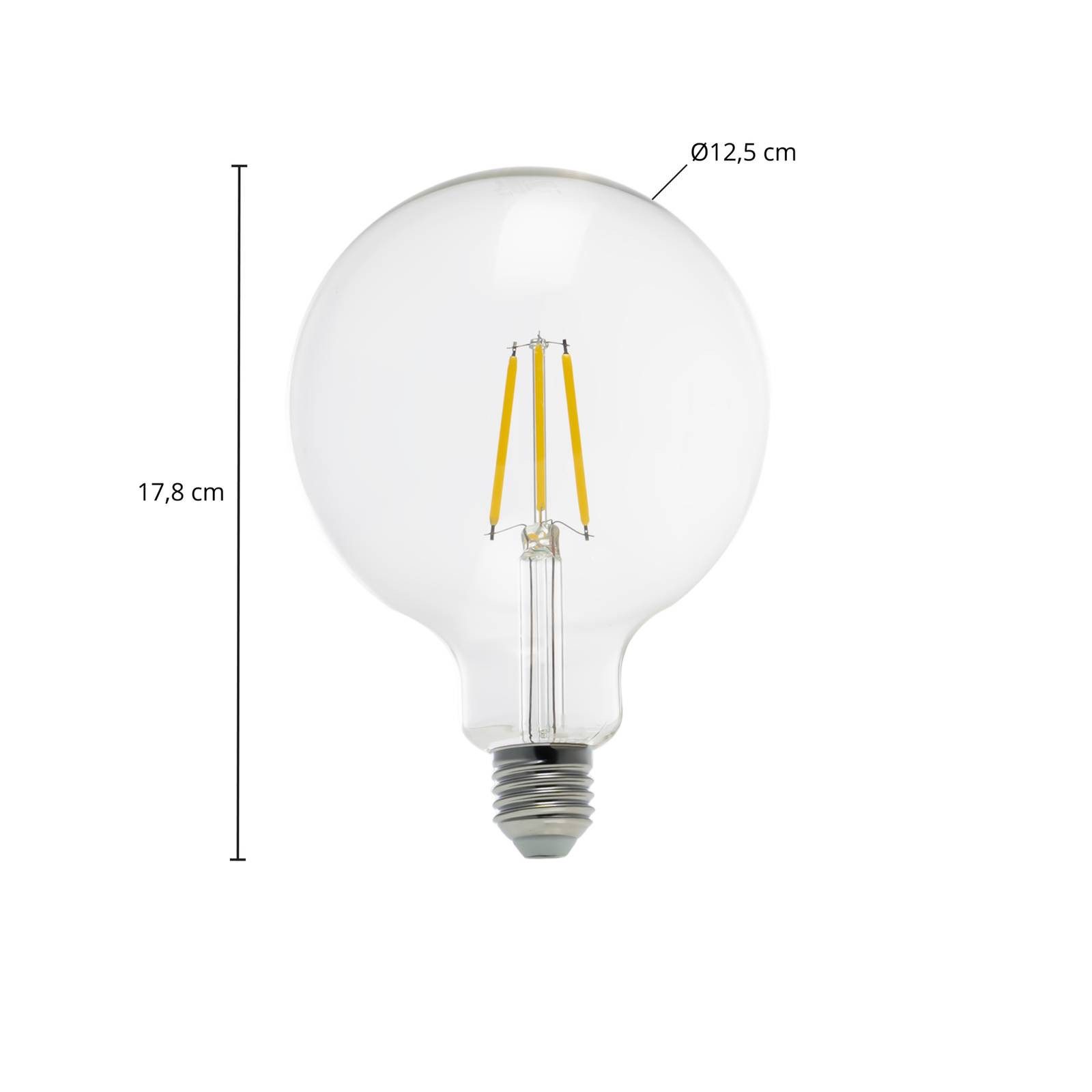 Arcchio LED-Leuchtmittel E27 3,8 W LED-Globelampe, E27, warmweiß günstig online kaufen