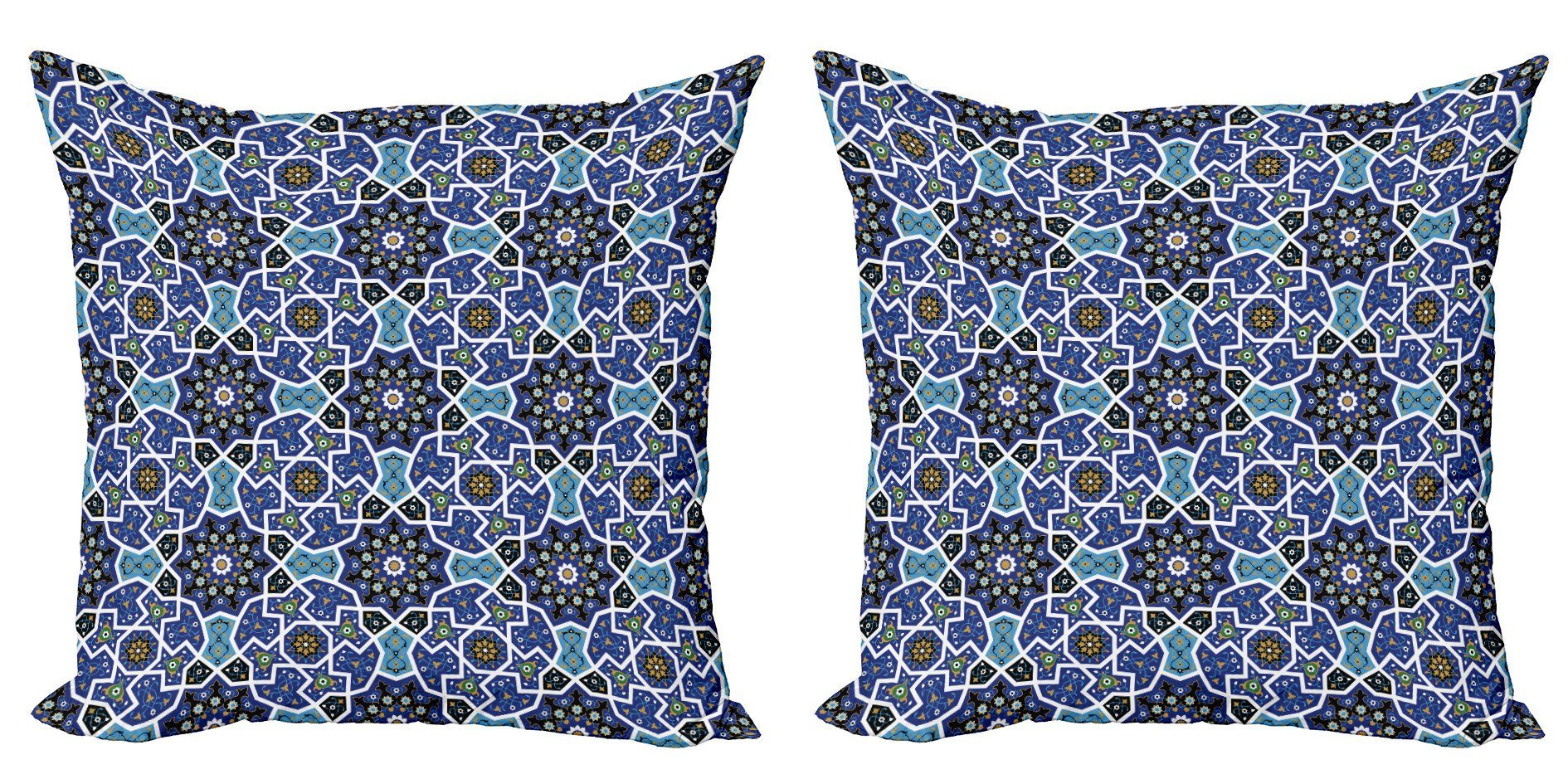 Kissenbezüge Modern Accent Doppelseitiger Digitaldruck, Stück), (2 Gypsy Arabisch Persian Abakuhaus Entwurf