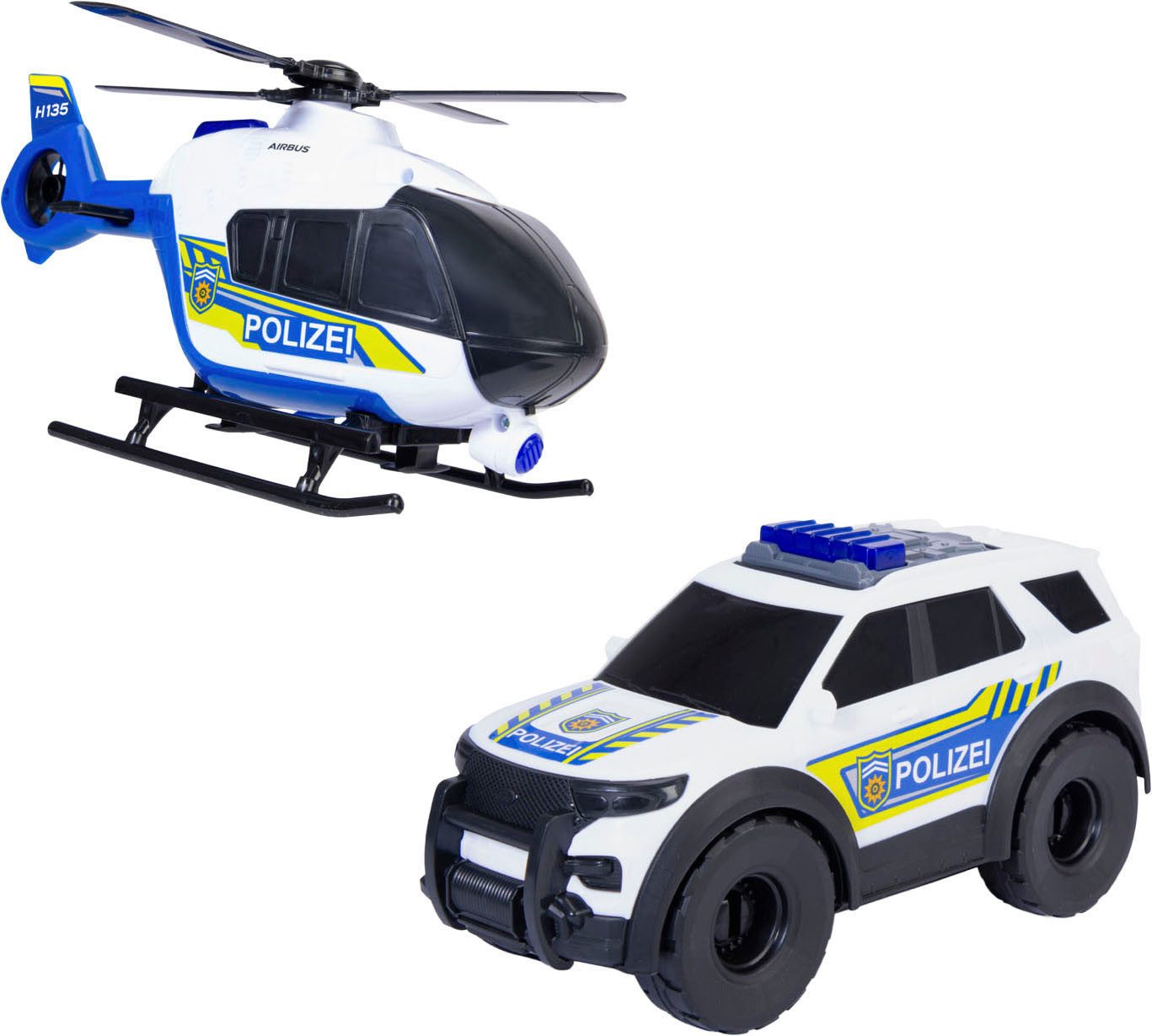Dickie Toys Spielzeug-Polizei Police Strike Squad