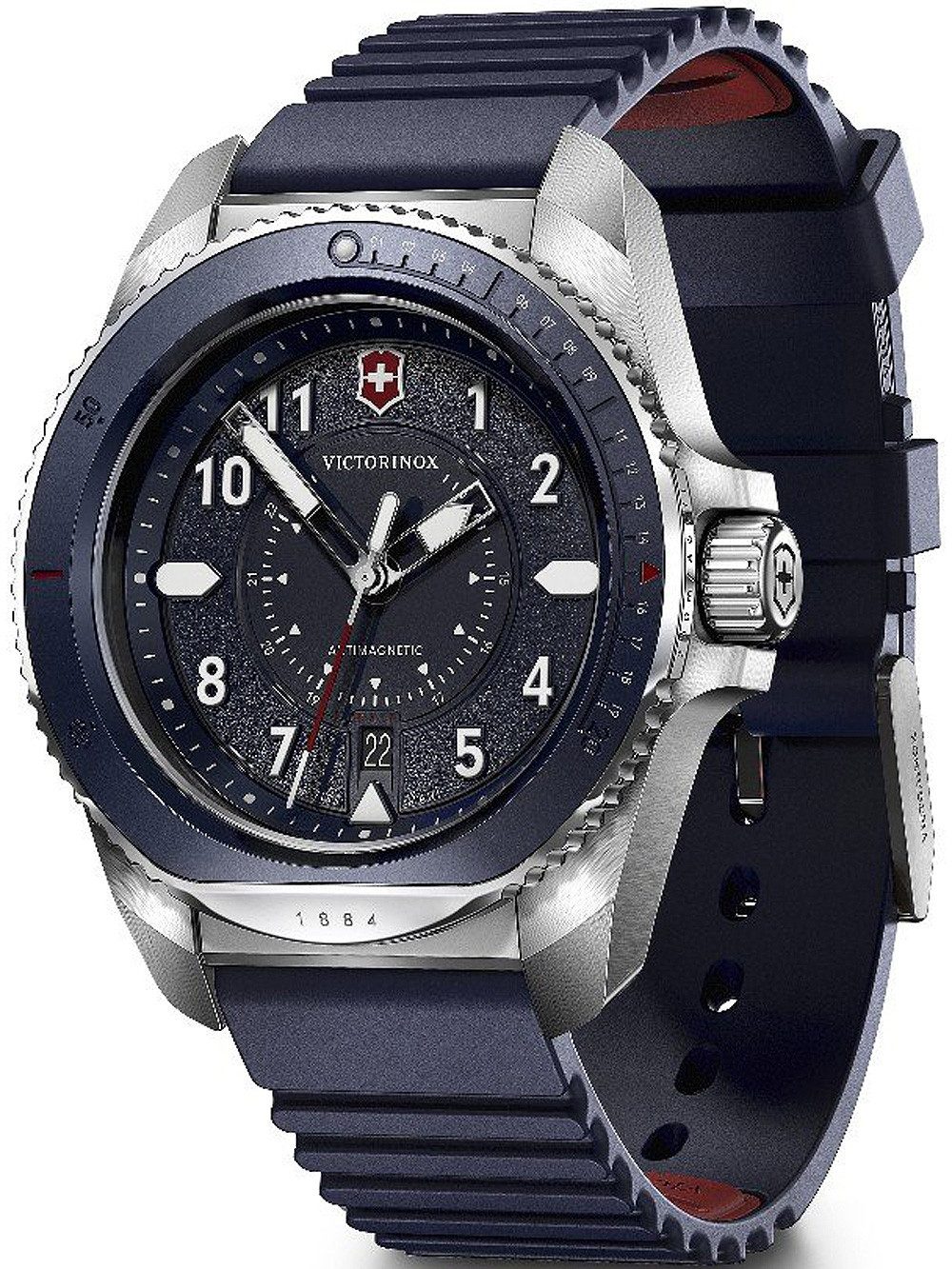 Victorinox Quarzuhr Victorinox 241975 Journey 1884 Herrenuhr 43mm 20ATM Victorinox 241975 Journey 1884 Herrenuhr 43mm 20ATM
