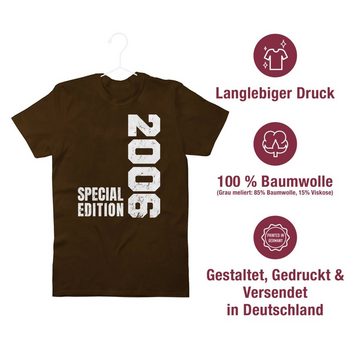 Shirtracer T-Shirt Special Edition 2006 18. Geburtstag