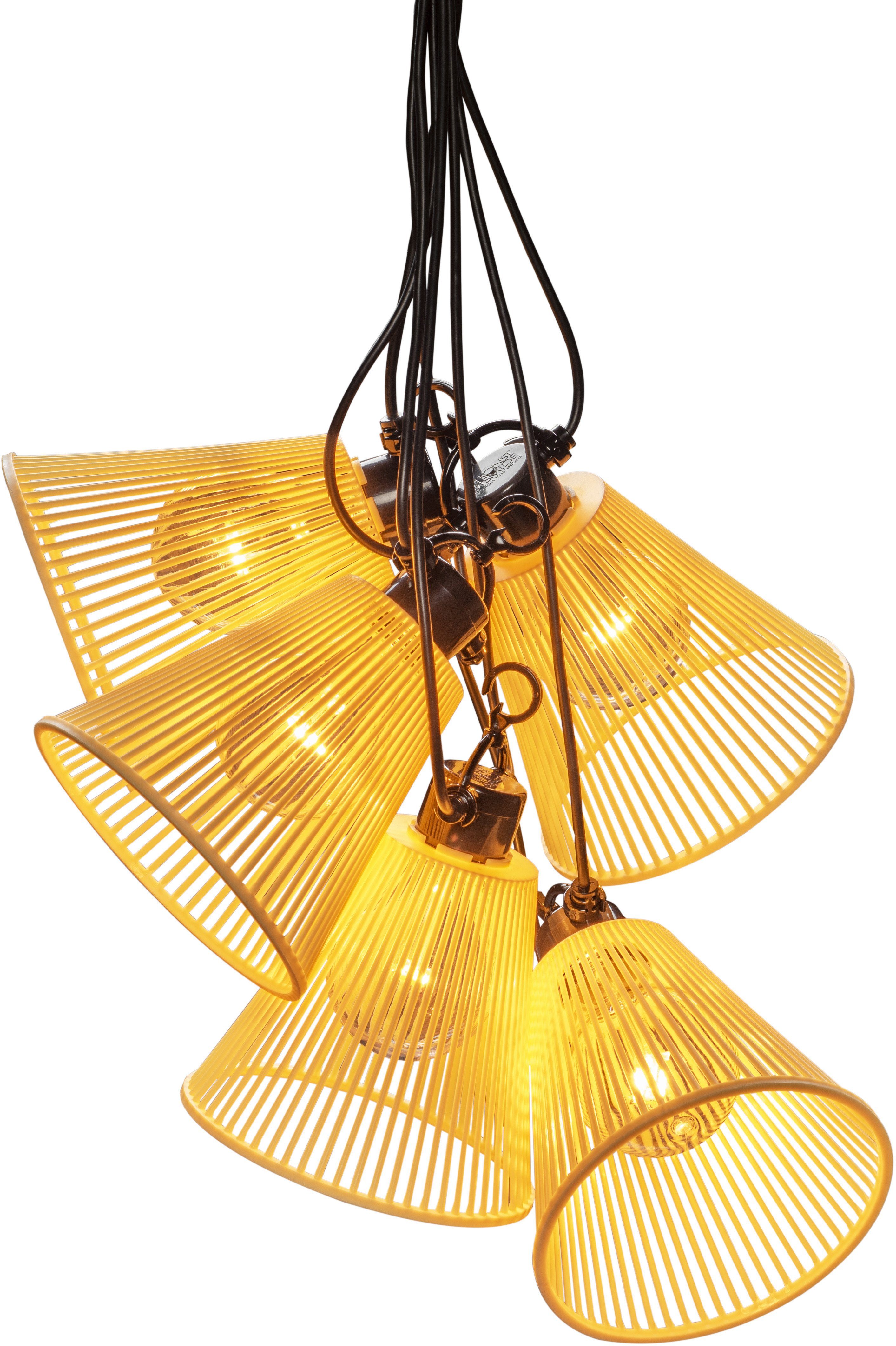 KONSTSMIDE LED-Lichterkette, inkl. Dimmer, E27, 10 klare Birnen / bernsteinfarbene Dioden