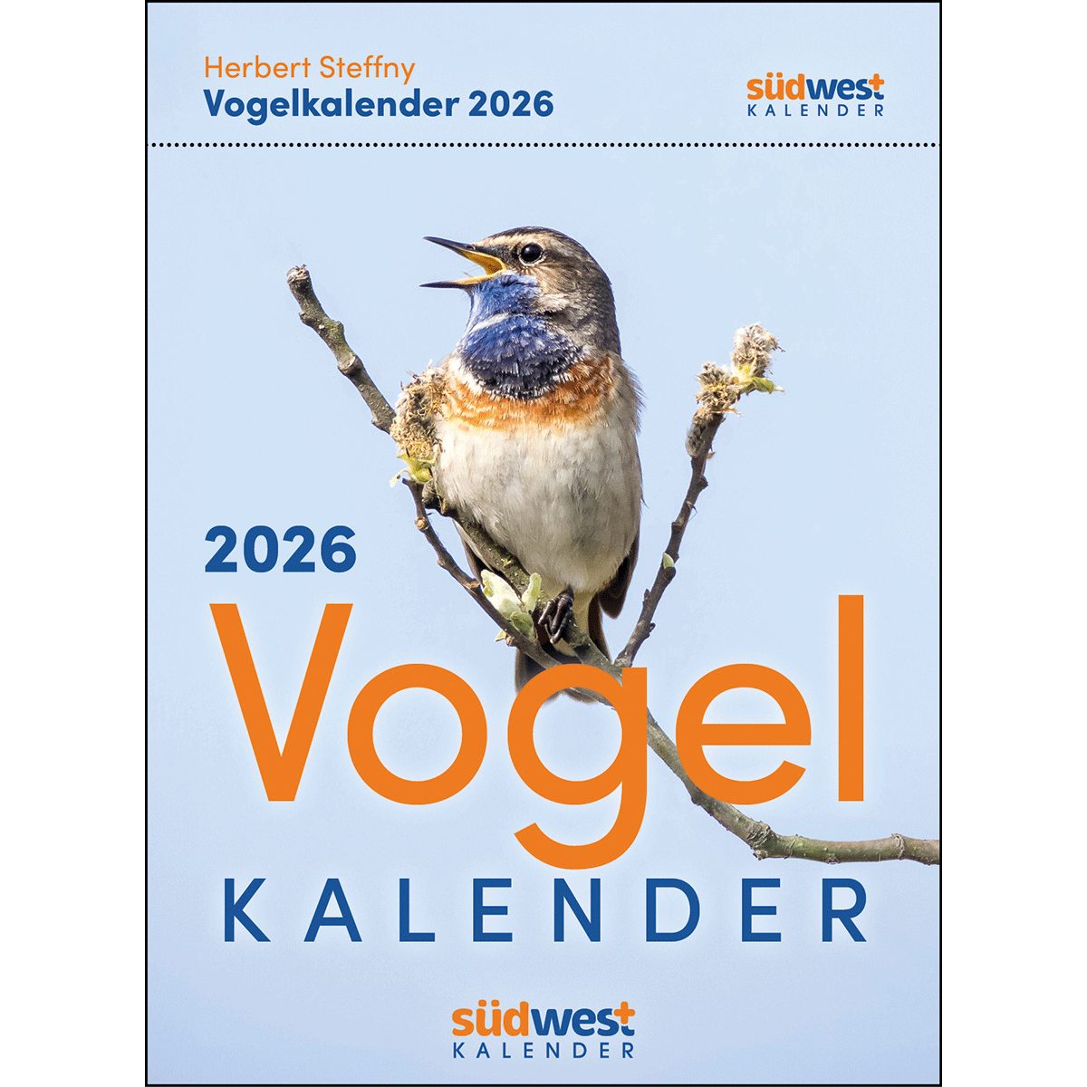 Wandkalender Vogelkalender 2026 - Tagesabreißkalender zum Aufstellen oder Aufhängen