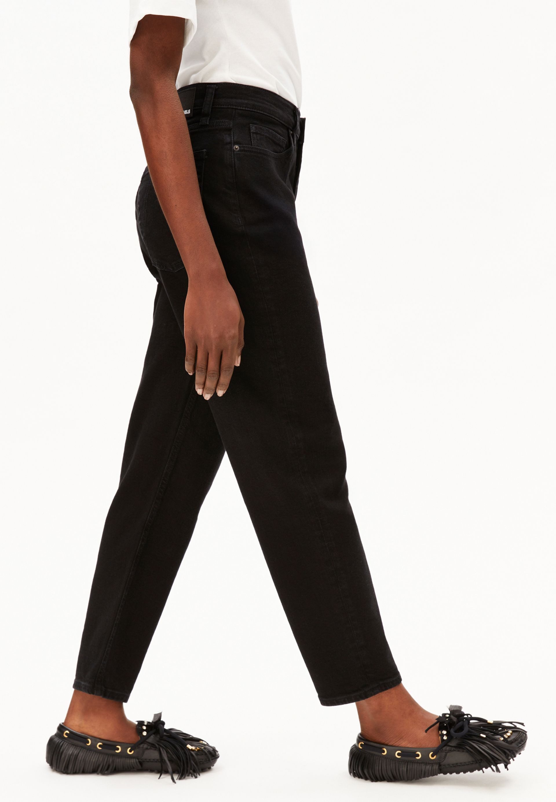 Armedangels Mom-Jeans MAIRAA Mom Jeans recycelter Baumwoll Mix (Comfort-Stretch) High waist – Bild 5 von 5
