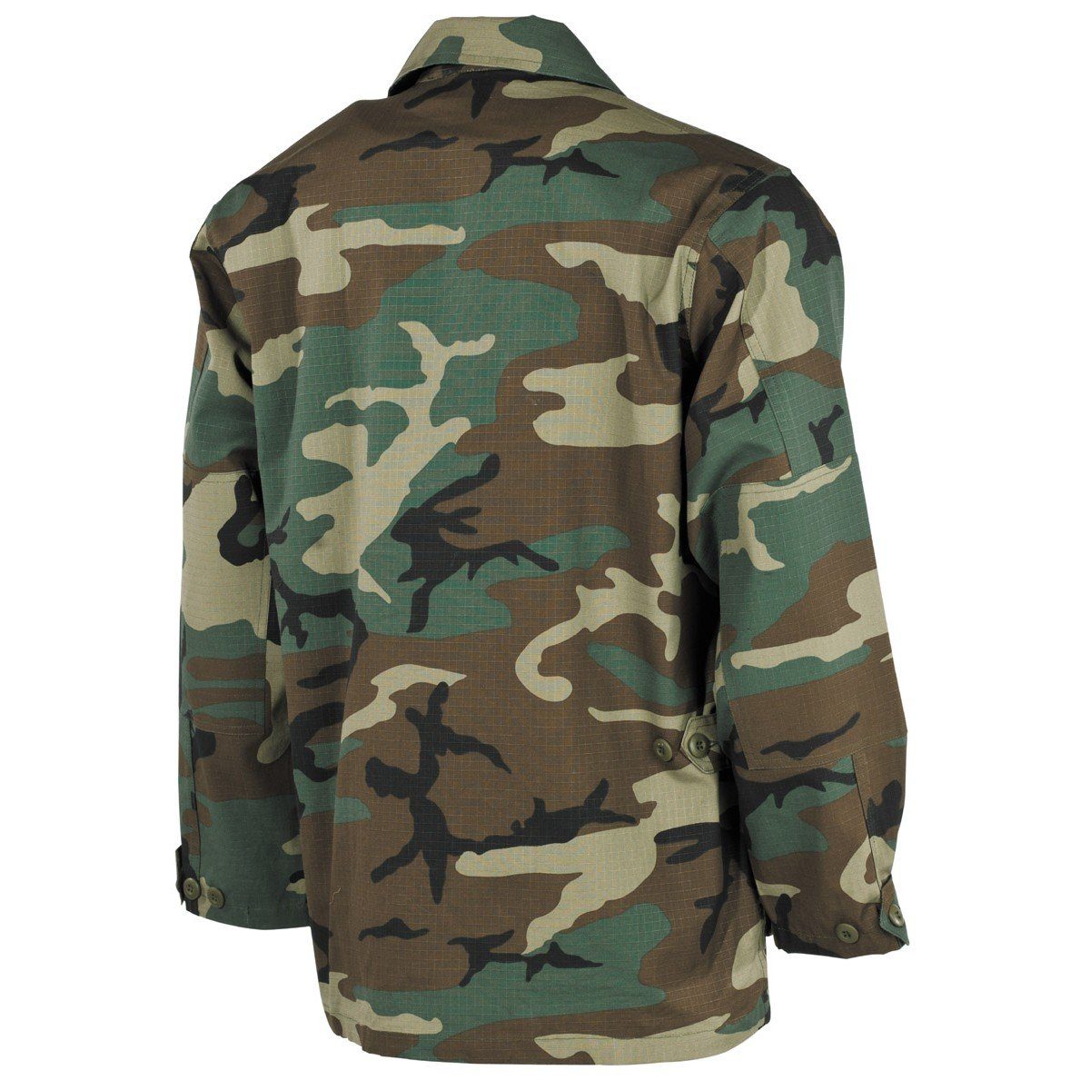 MFH Fieldjacket US BDU Feldjacke, Rip Stop, woodland - XL günstig online kaufen