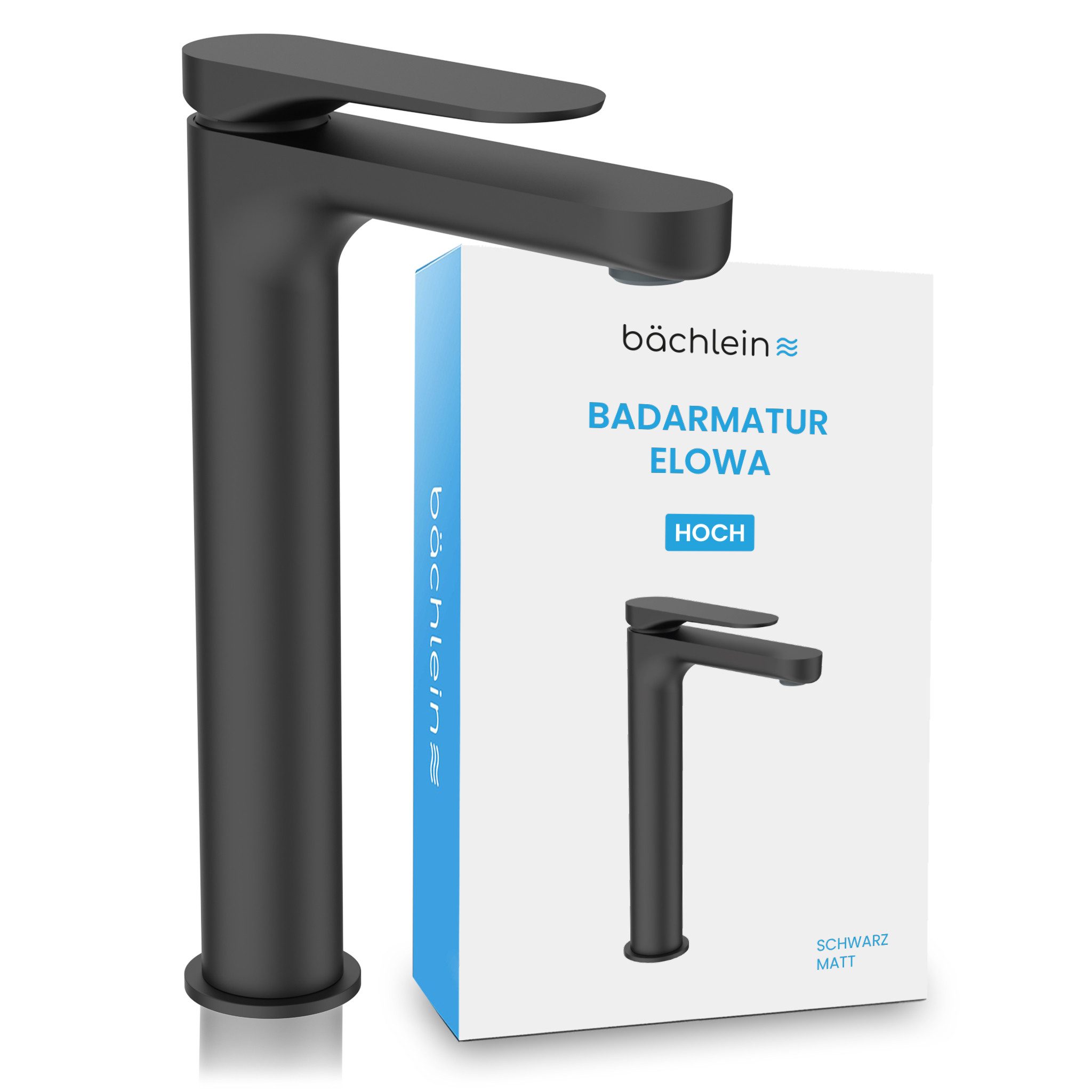 Bächlein Badarmatur Elowa - Design-Badarmatur - Hohes Design