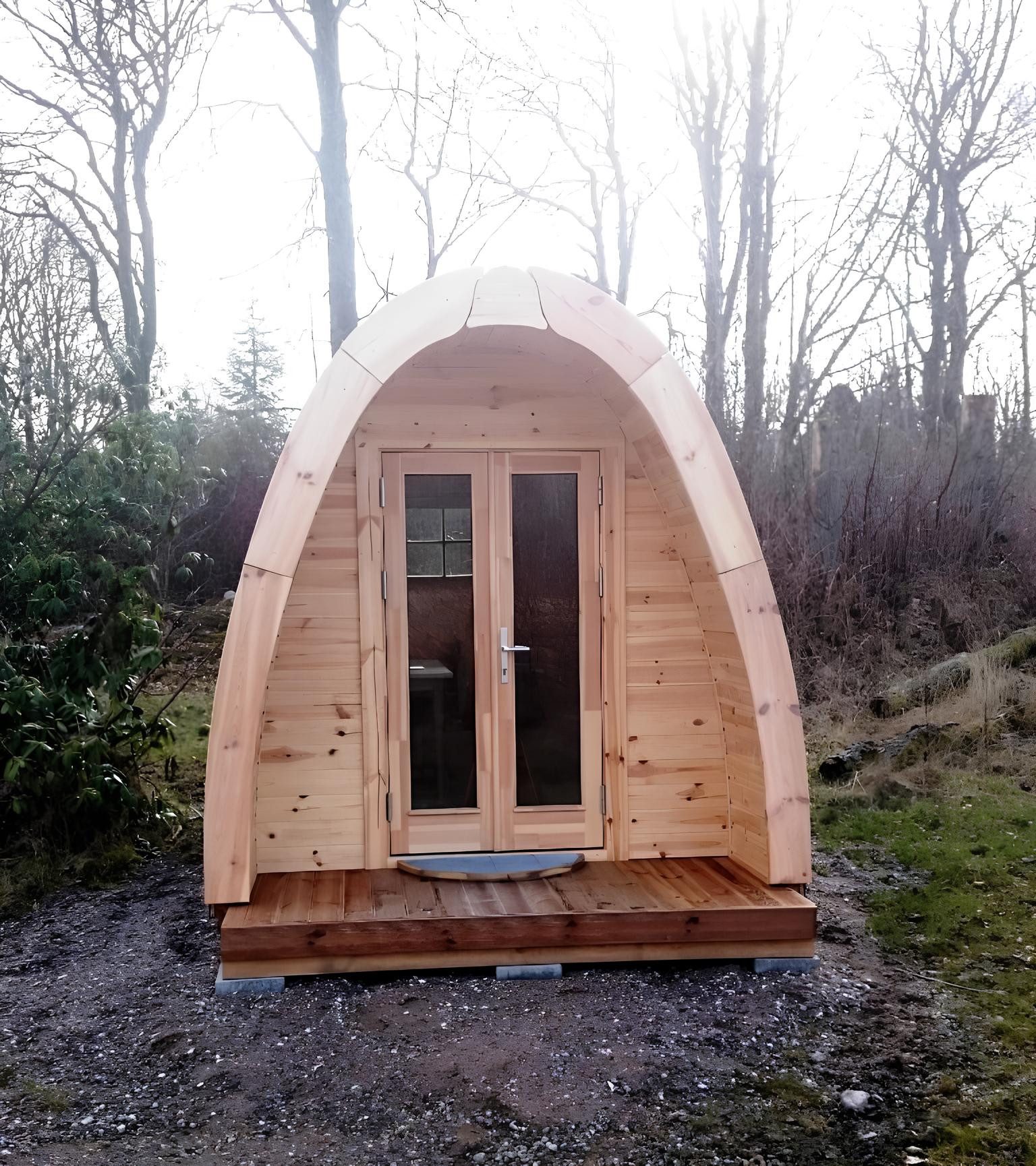 Gartenhaus Campinghaus Camping Pod Ferienhaus Wochenendhaus Pinewood Holz