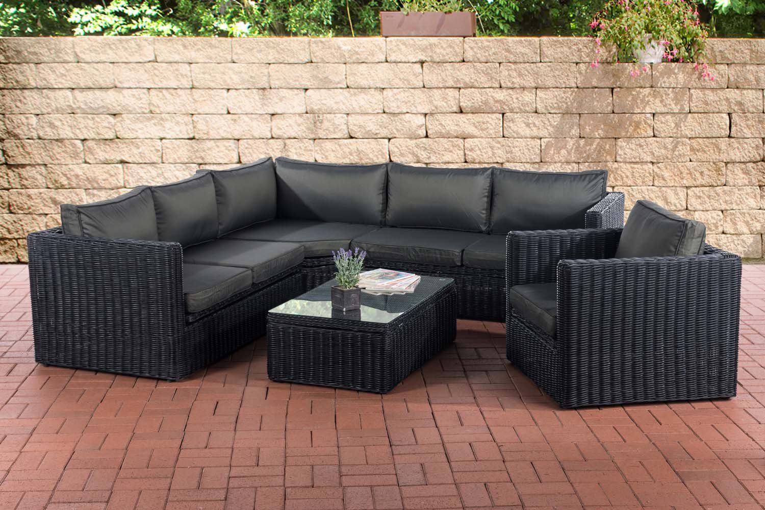 CLP GartenEssgruppe »Gartengarnitur Tibera 5mm«, UVbeständig und