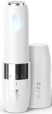 Braun Elektrogesichtshaarentferner FS1000 Face Mini-Haarentferner, Aufsätze: 1, ideal für unterwegs, mit Smartlight