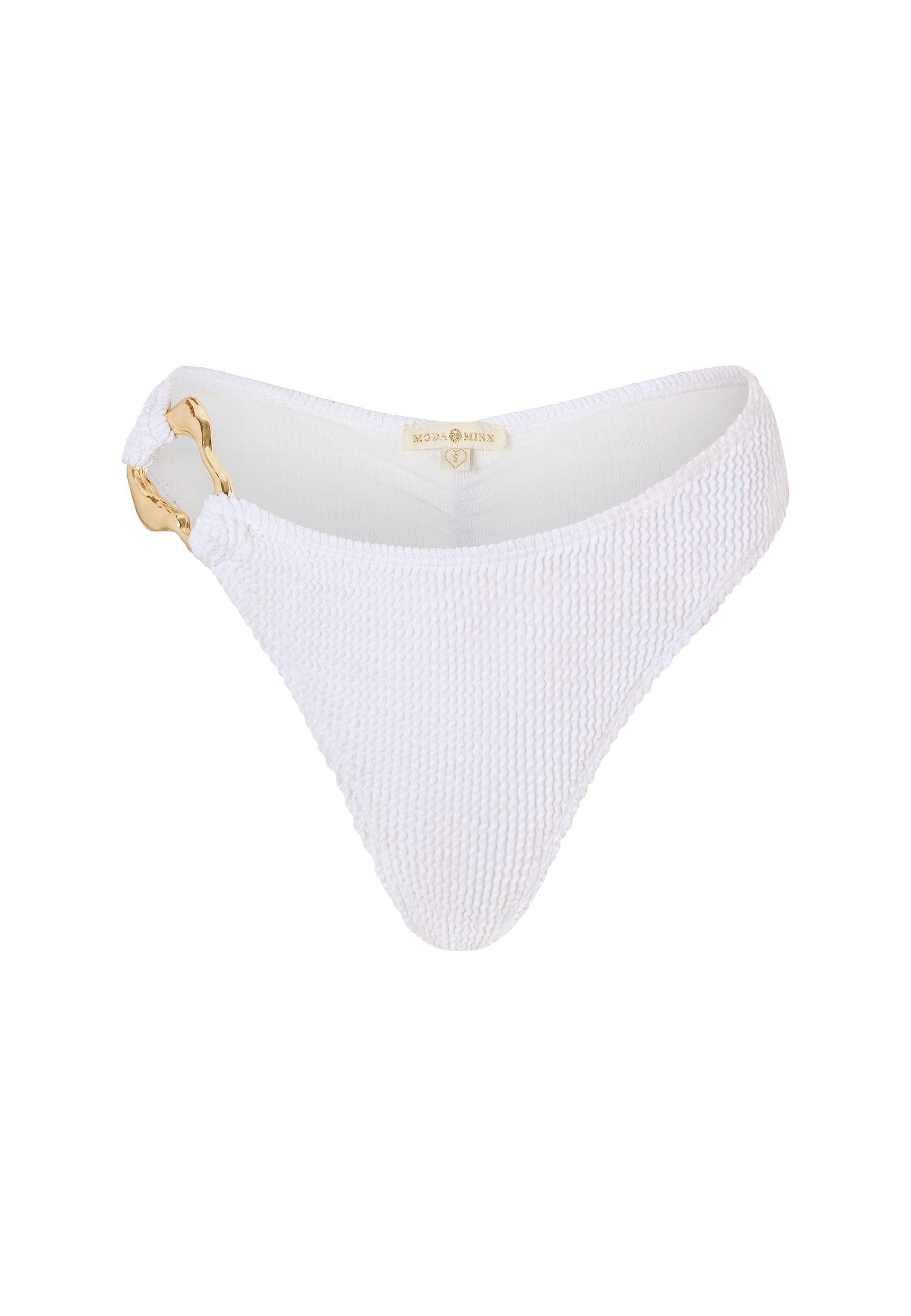 Moda Minx Bikini-Hose SCRUNCH (1-St., Panty) mit tollem Schmuckelement