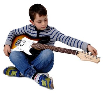 Rocktile E-Gitarre Sphere Junior elektrische Gitarre für Kinder, 1 Humbucker/1 Single Coil Tonabnehmer, 22 Bünde