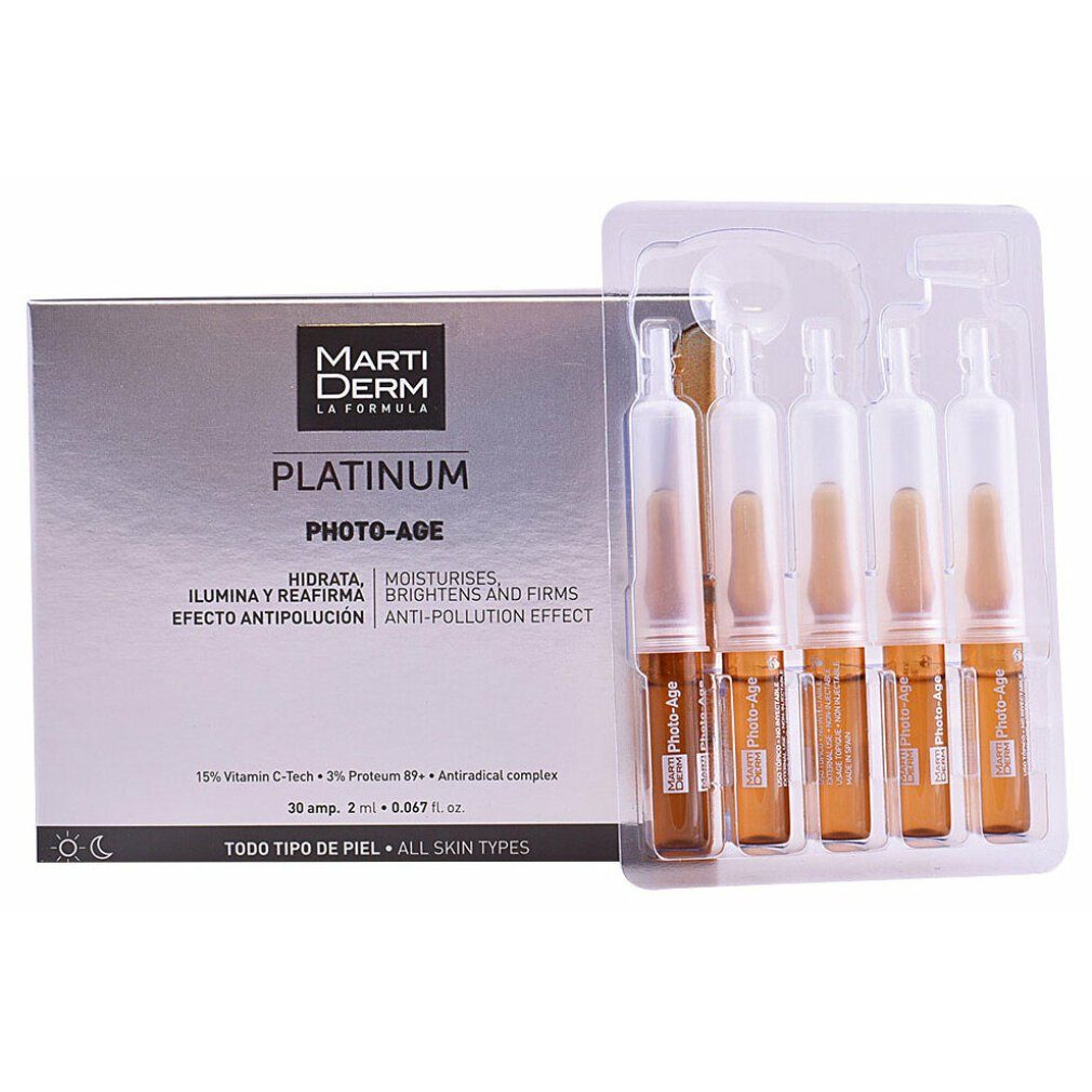 Martiderm Tagescreme MartiDerm Platinum Photo-Age 30 Ampullen x 2ml