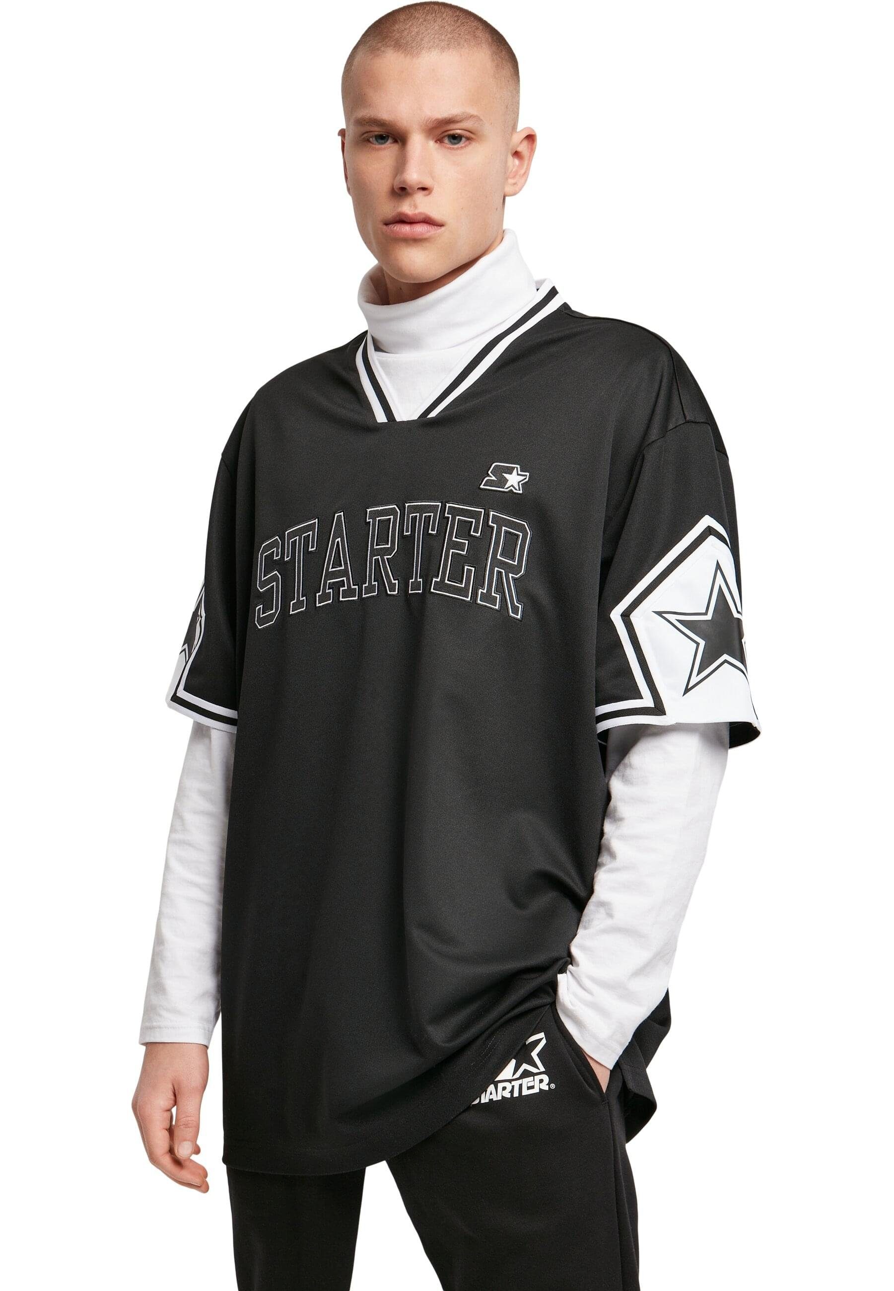 Tee T-Shirt Sports Label Star Herren Starter Black Sleeve Starter (1-tlg)