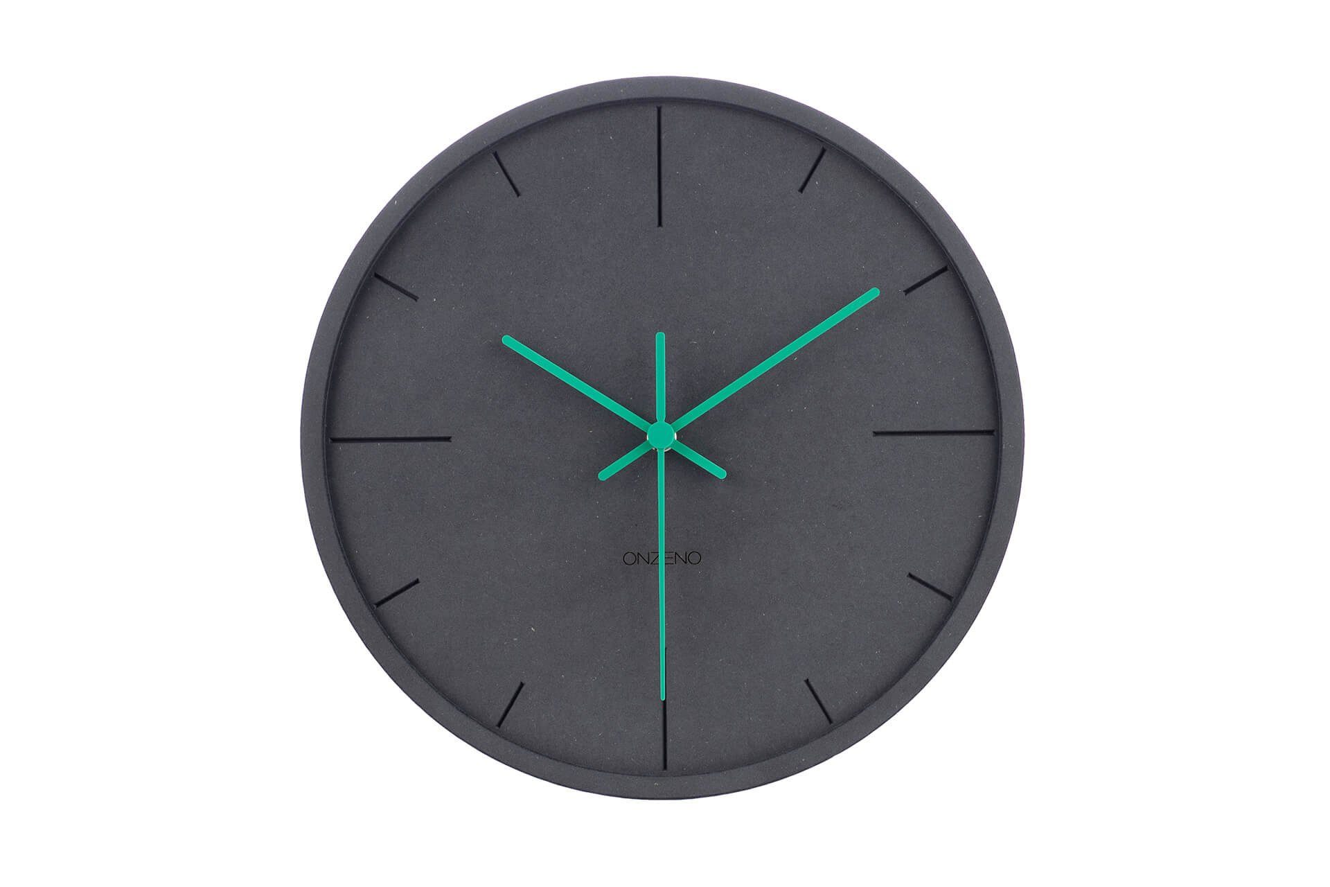 Wanduhr THE SURPRISE. 29.5x29.5x0.5 cm