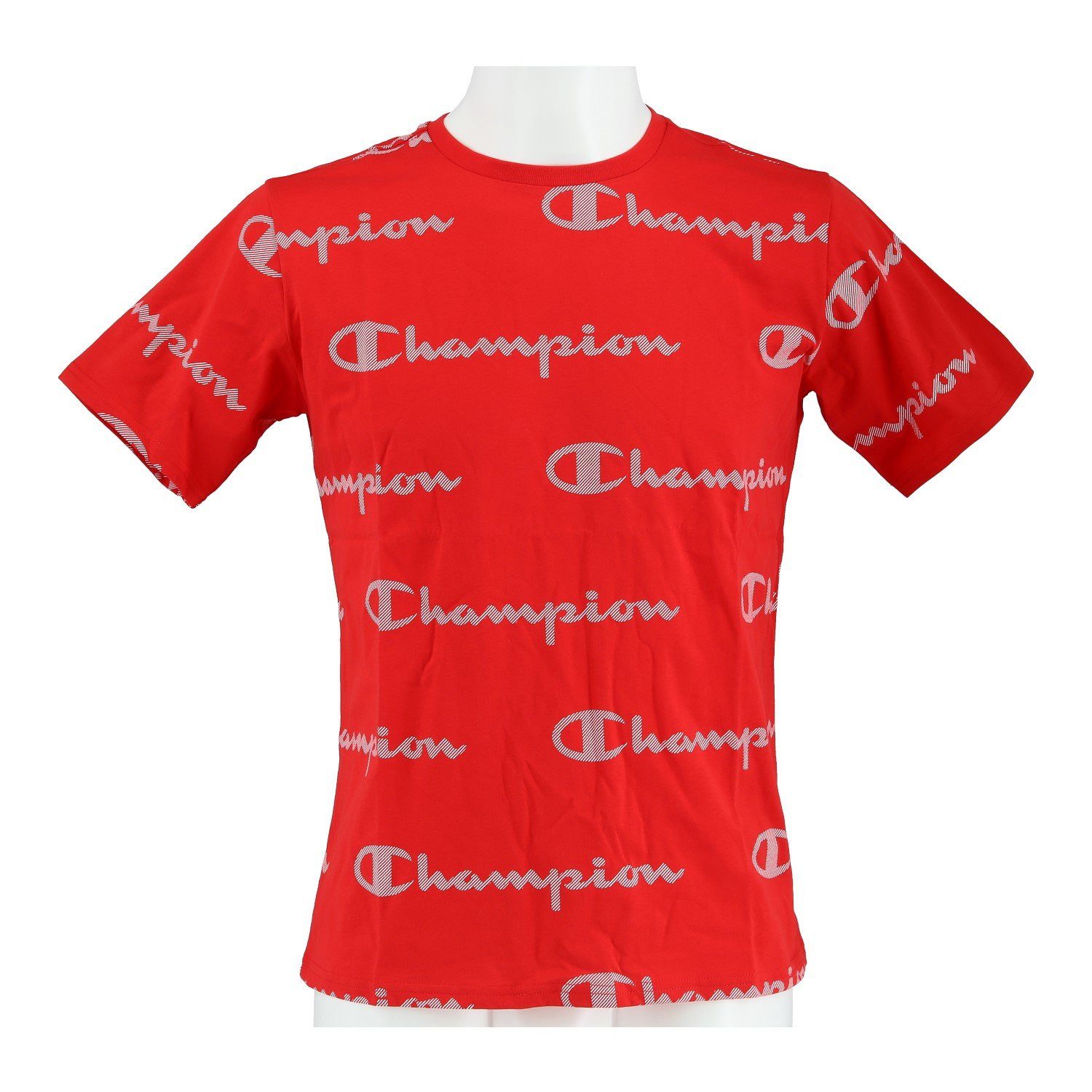 Champion T-Shirt (Baumwolle) Graphic Print rot günstig online kaufen