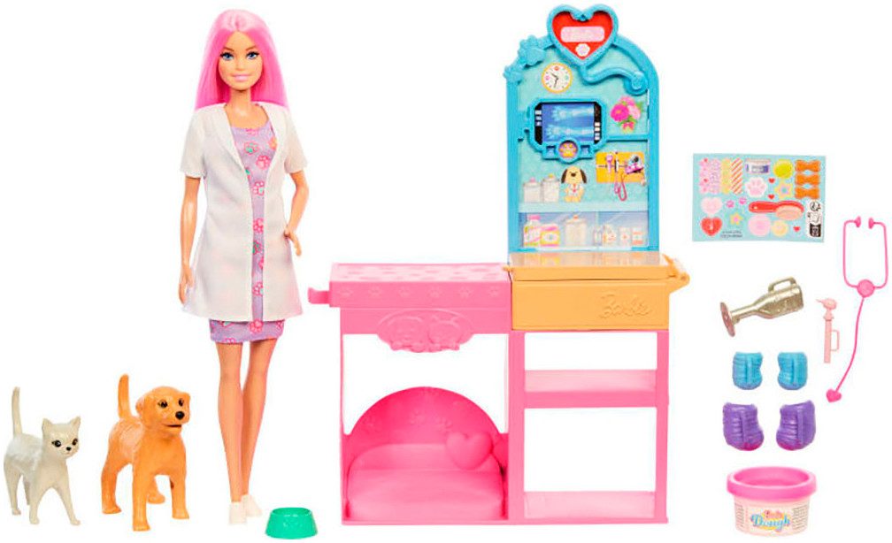 Barbie Anziehpuppe Haustierklinik Spielset – Bild 5 von 5