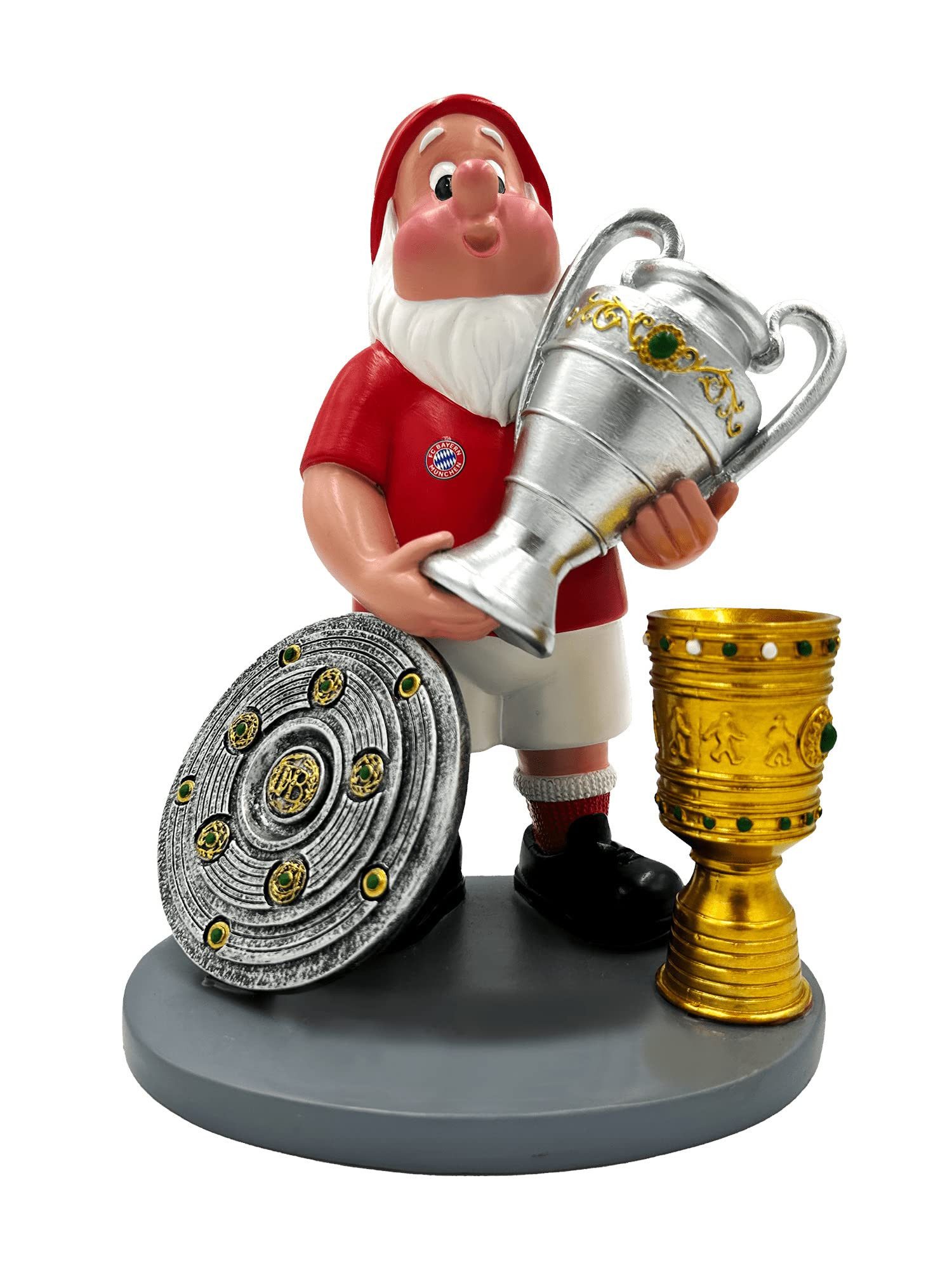 FC Bayern München Gartenzwerg FC Bayern München Gartenzwerg Erfolge Rot I Fußball I Gartendeko
