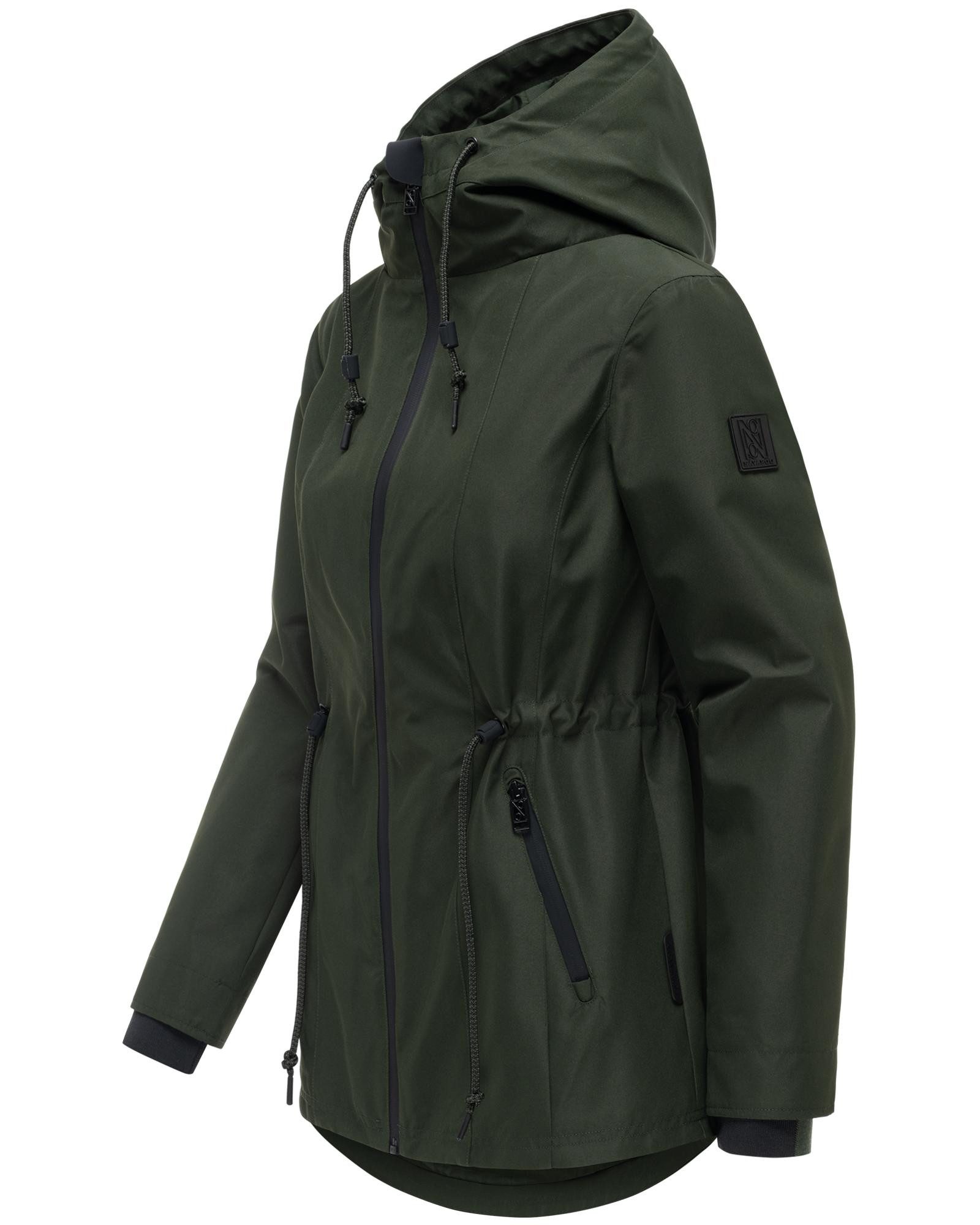 Navahoo Outdoorjacke Blumentanz 14 Übergangsjacke mit wasserdichtem Verschluss