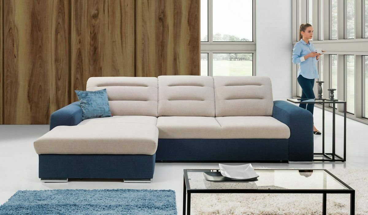 JVmoebel Ecksofa Multifunktions Ledersofa Ecksofa Sofas Sitz Ecke Sofa Couch Wohnzimmer, 1 Teile, Made in Europa | Ecksofas