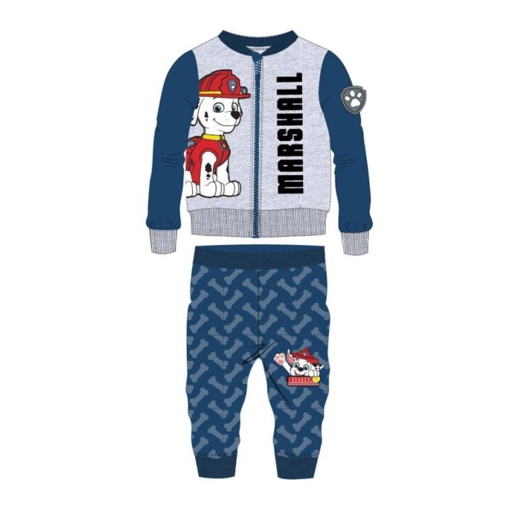 PAW PATROL Shirt & Hose PAW Patrol 'Marshall' Trainingsanzug für Babys/Kleinkinder, Rot/Grau (Set, 2-tlg)