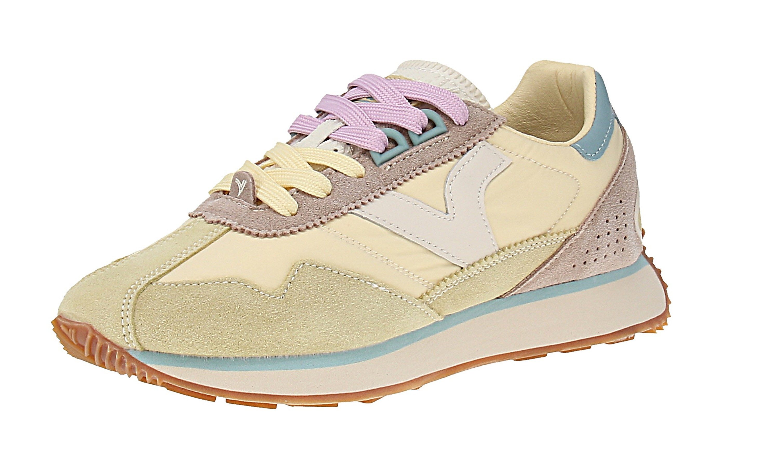 Victoria Victoria 8812101 Root-Vintage-Nylon - Damen Sneaker - 50-Amarillo Sneaker