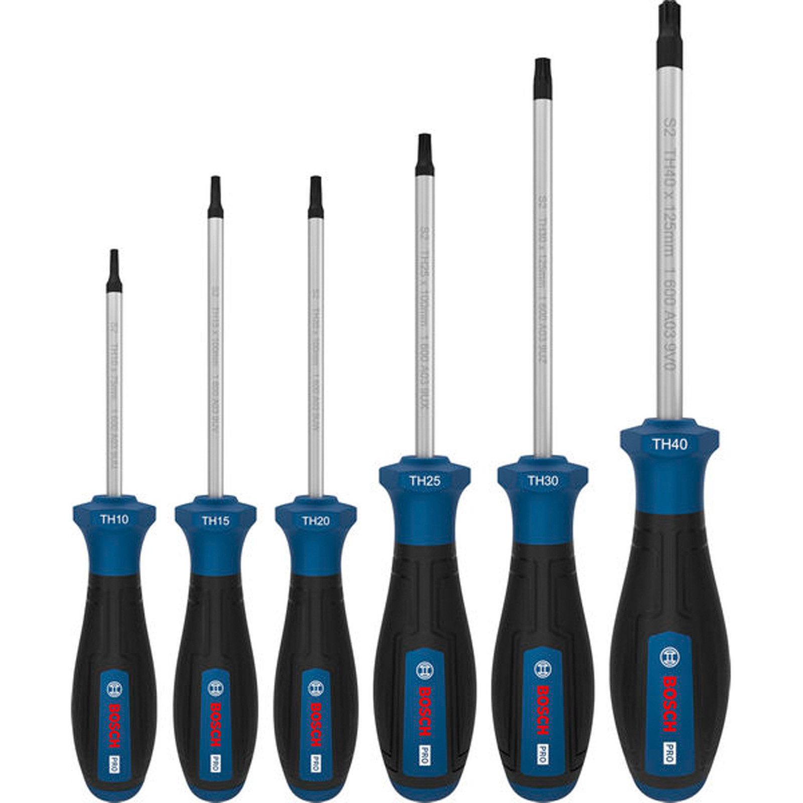 BOSCH Schraubendreher Bosch PRO Schraubendreher-Set TH 6-tlg. - 1600A03HU5